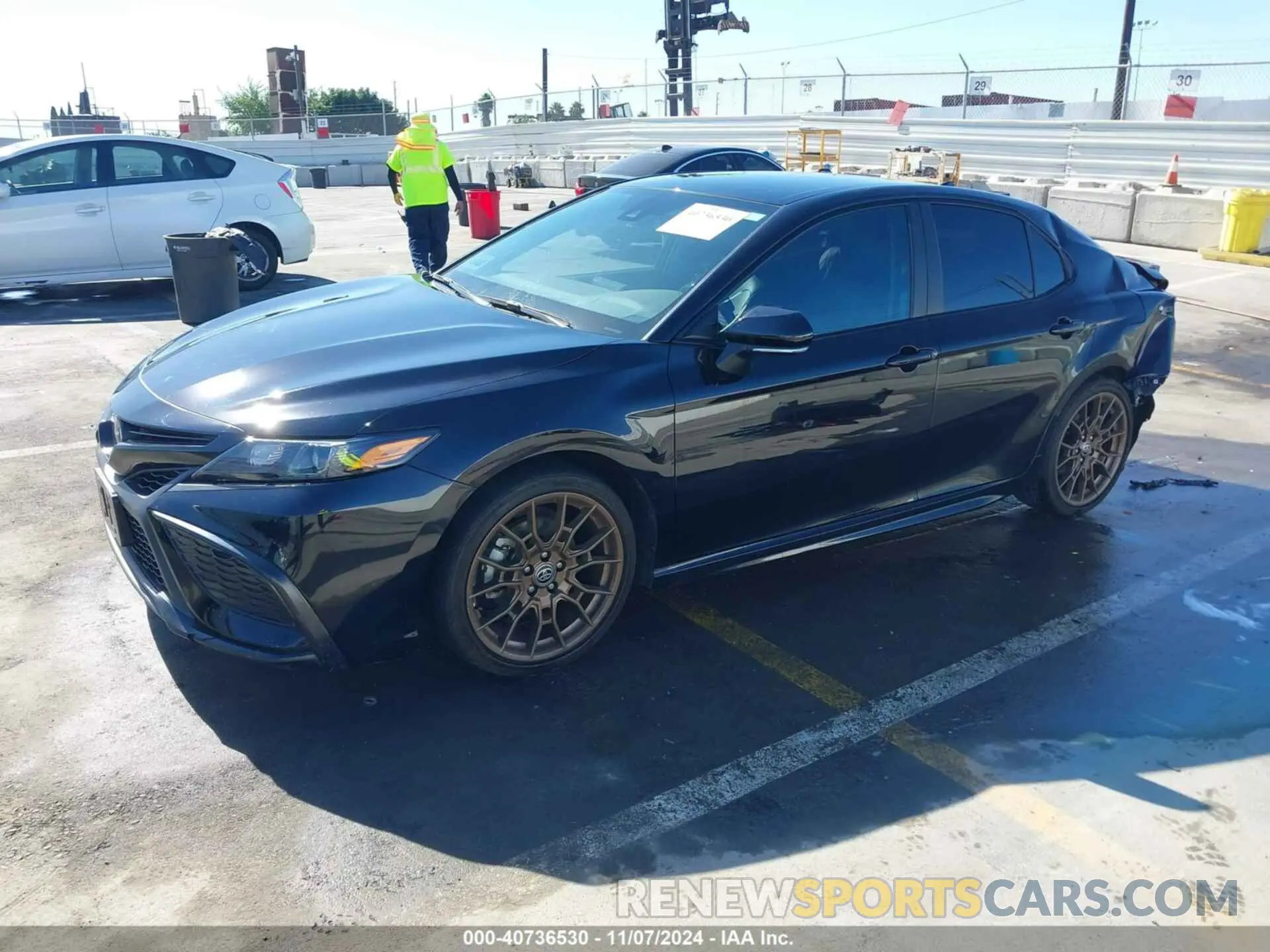 2 Photograph of a damaged car 4T1T11AK6PU121744 TOYOTA CAMRY 2023
