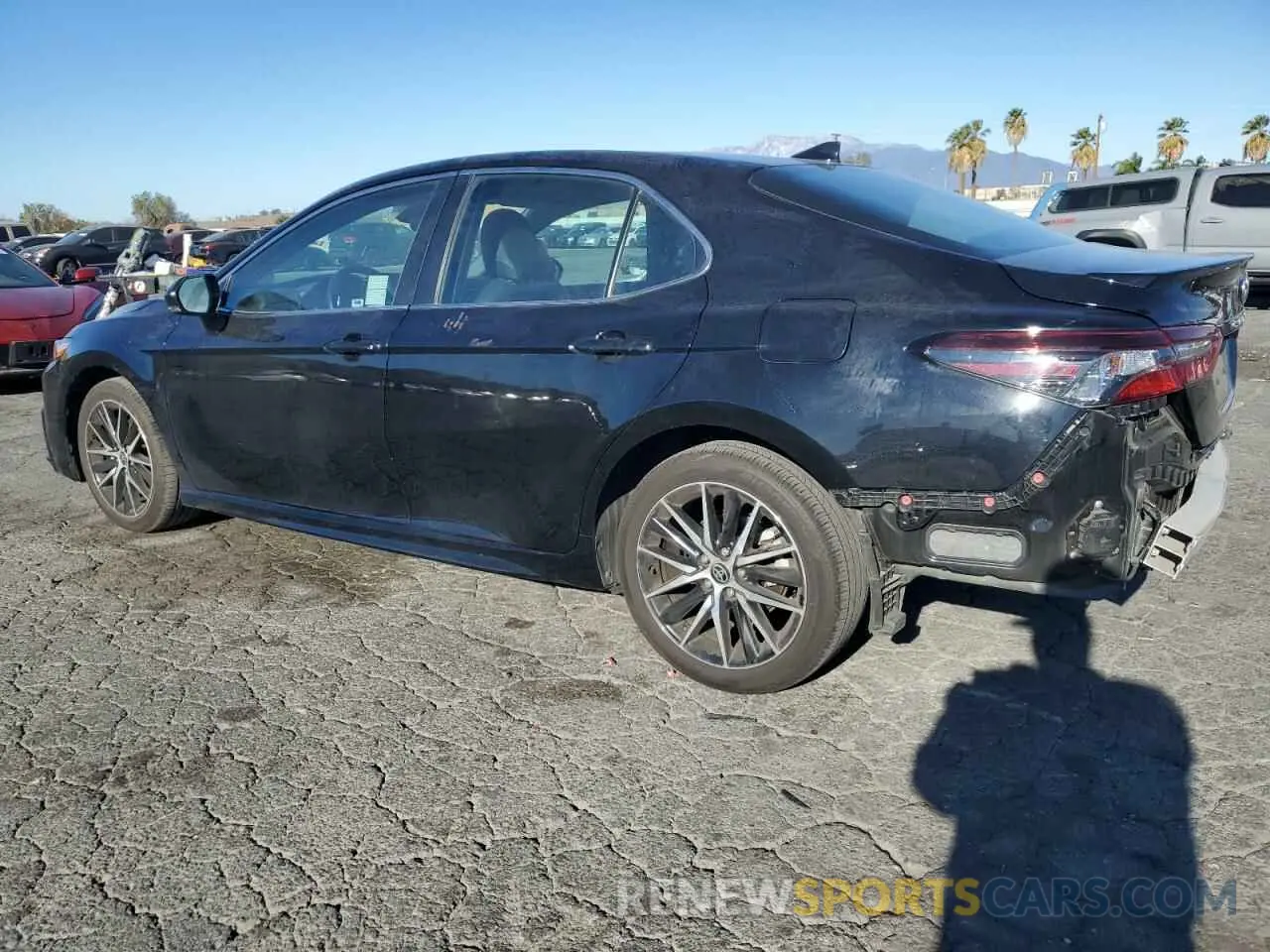 2 Photograph of a damaged car 4T1T11AK6PU807685 TOYOTA CAMRY 2023
