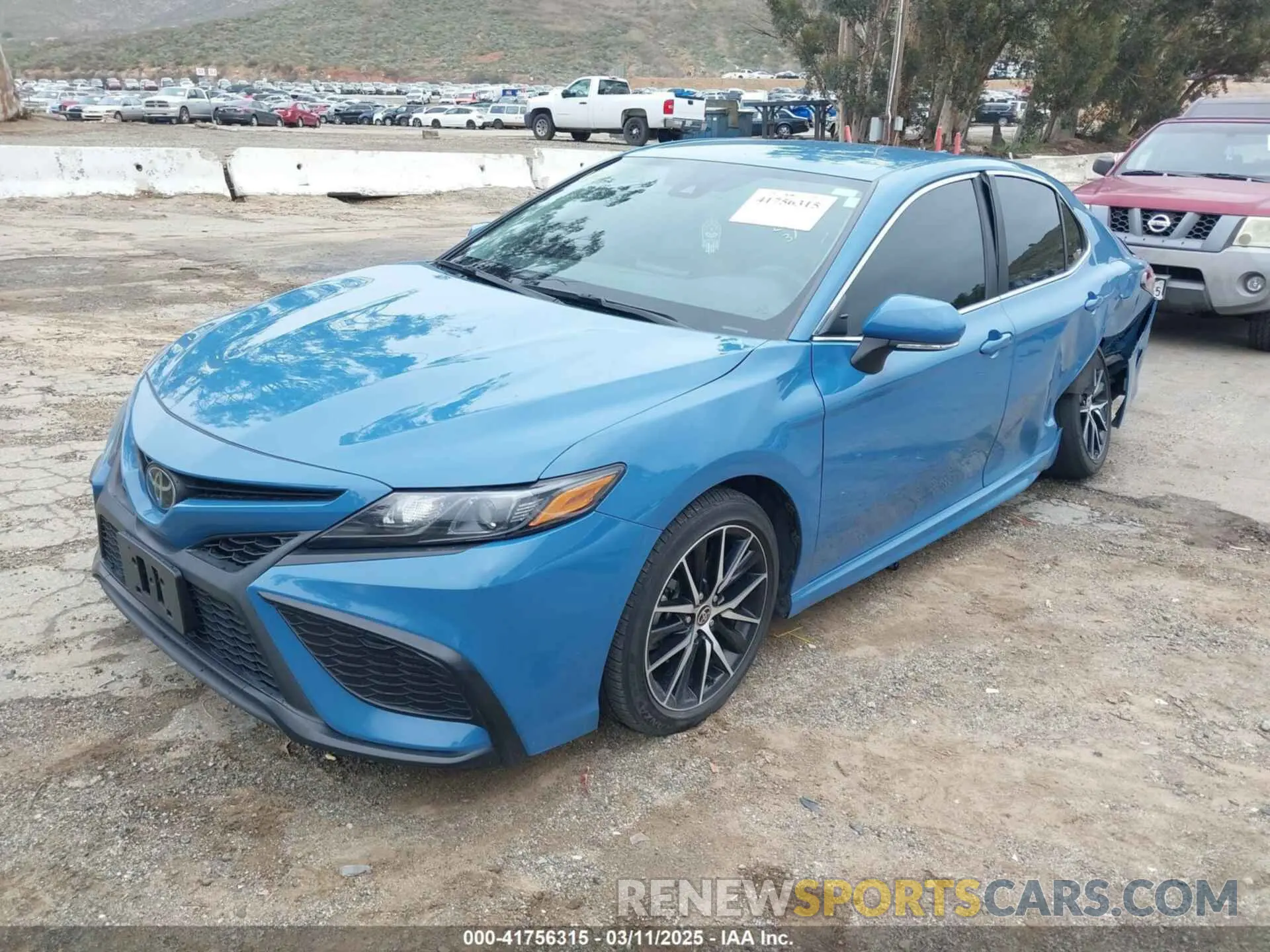 2 Photograph of a damaged car 4T1T11AK7PU103981 TOYOTA CAMRY 2023