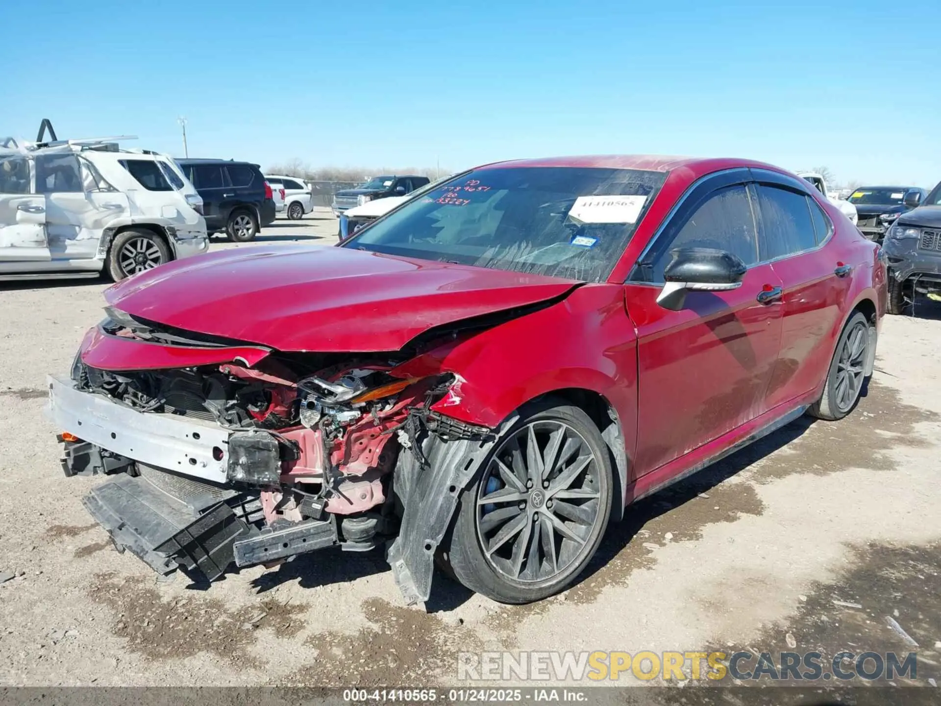 2 Photograph of a damaged car 4T1T11AK7PU133224 TOYOTA CAMRY 2023