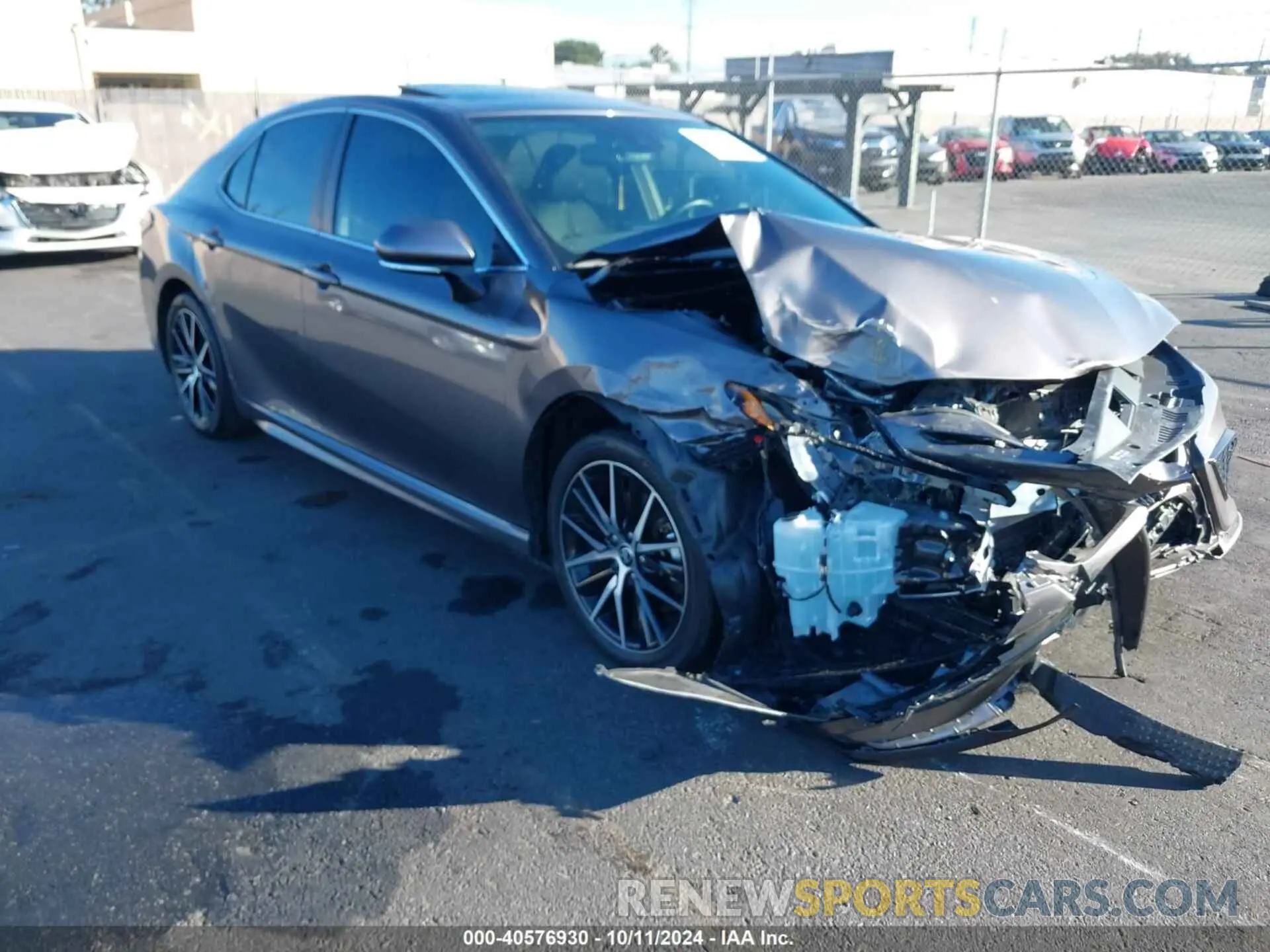 1 Photograph of a damaged car 4T1T11AK7PU790802 TOYOTA CAMRY 2023