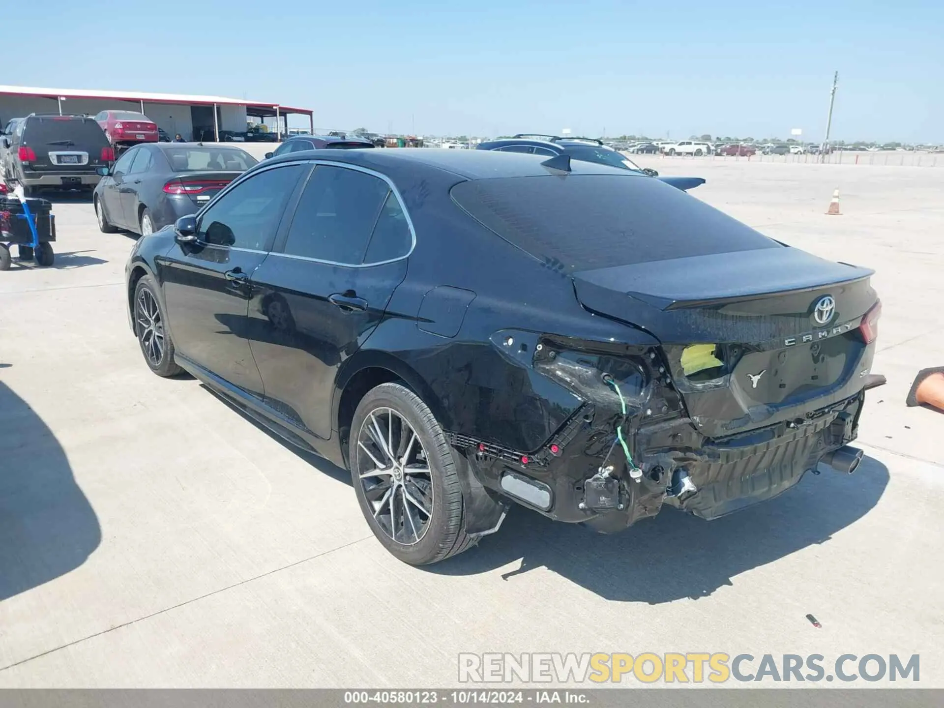 3 Photograph of a damaged car 4T1T11AK7PU803449 TOYOTA CAMRY 2023
