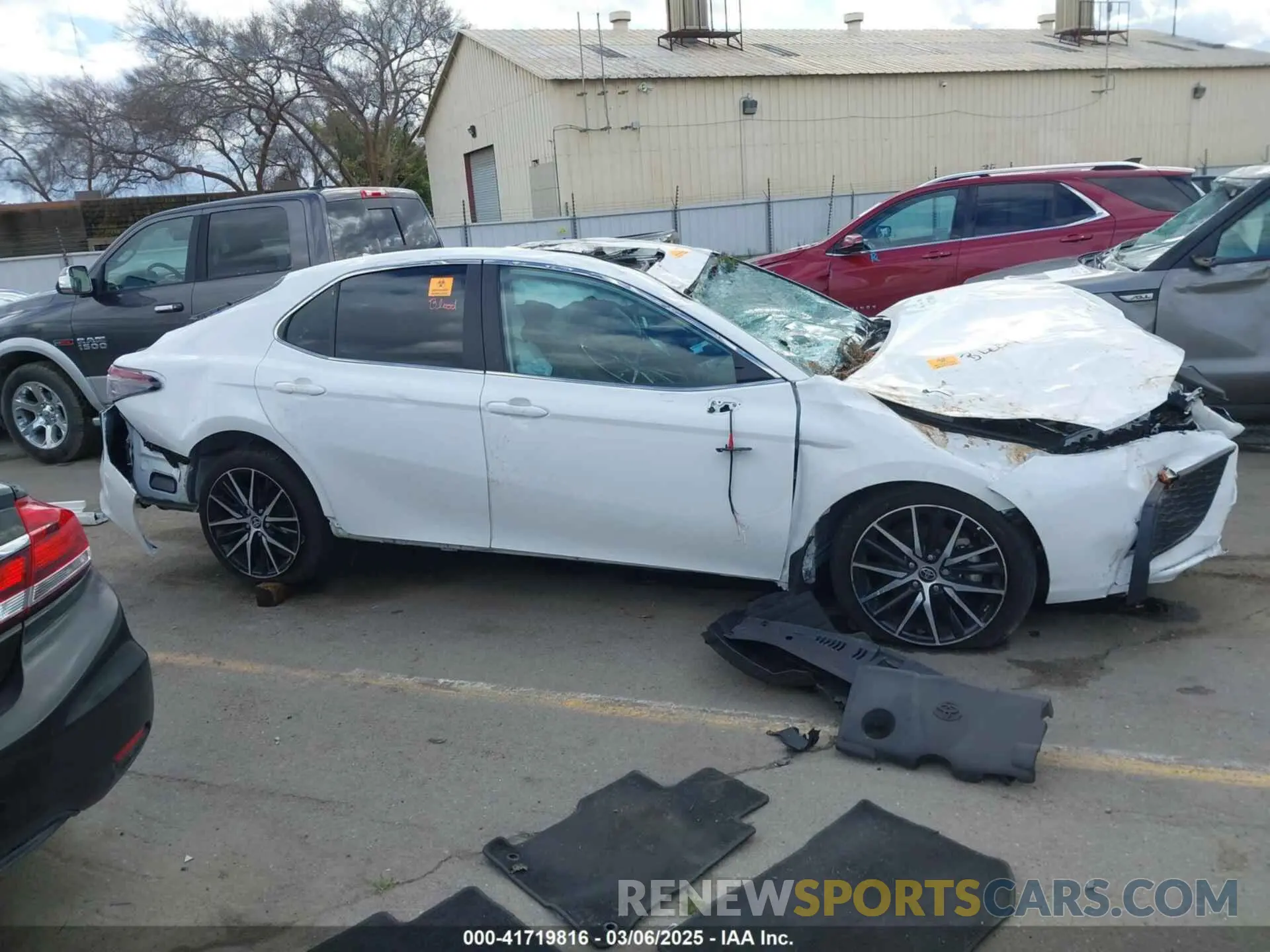 13 Photograph of a damaged car 4T1T11AK7PU818257 TOYOTA CAMRY 2023