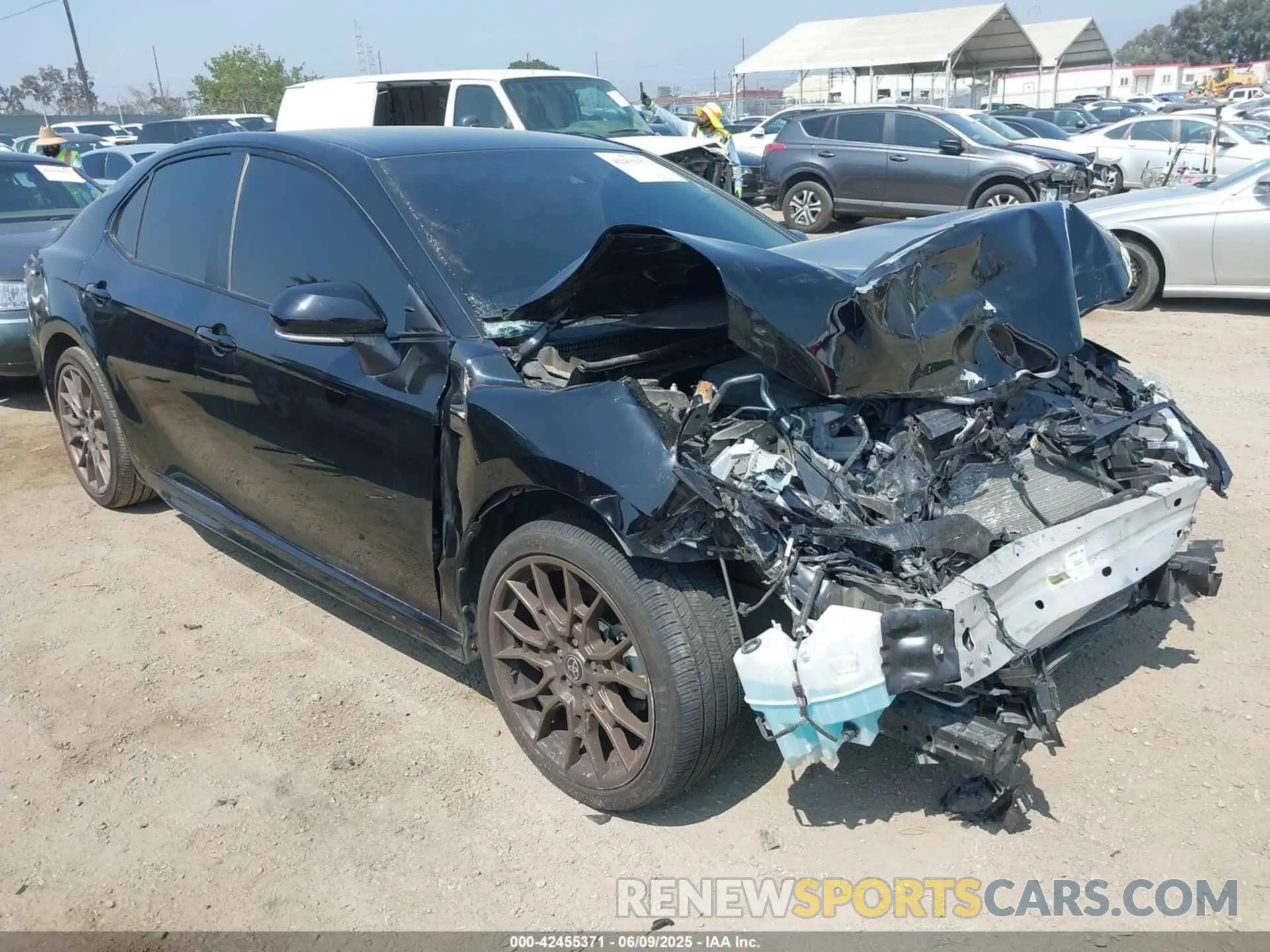 1 Photograph of a damaged car 4T1T11AK8PU142076 TOYOTA CAMRY 2023