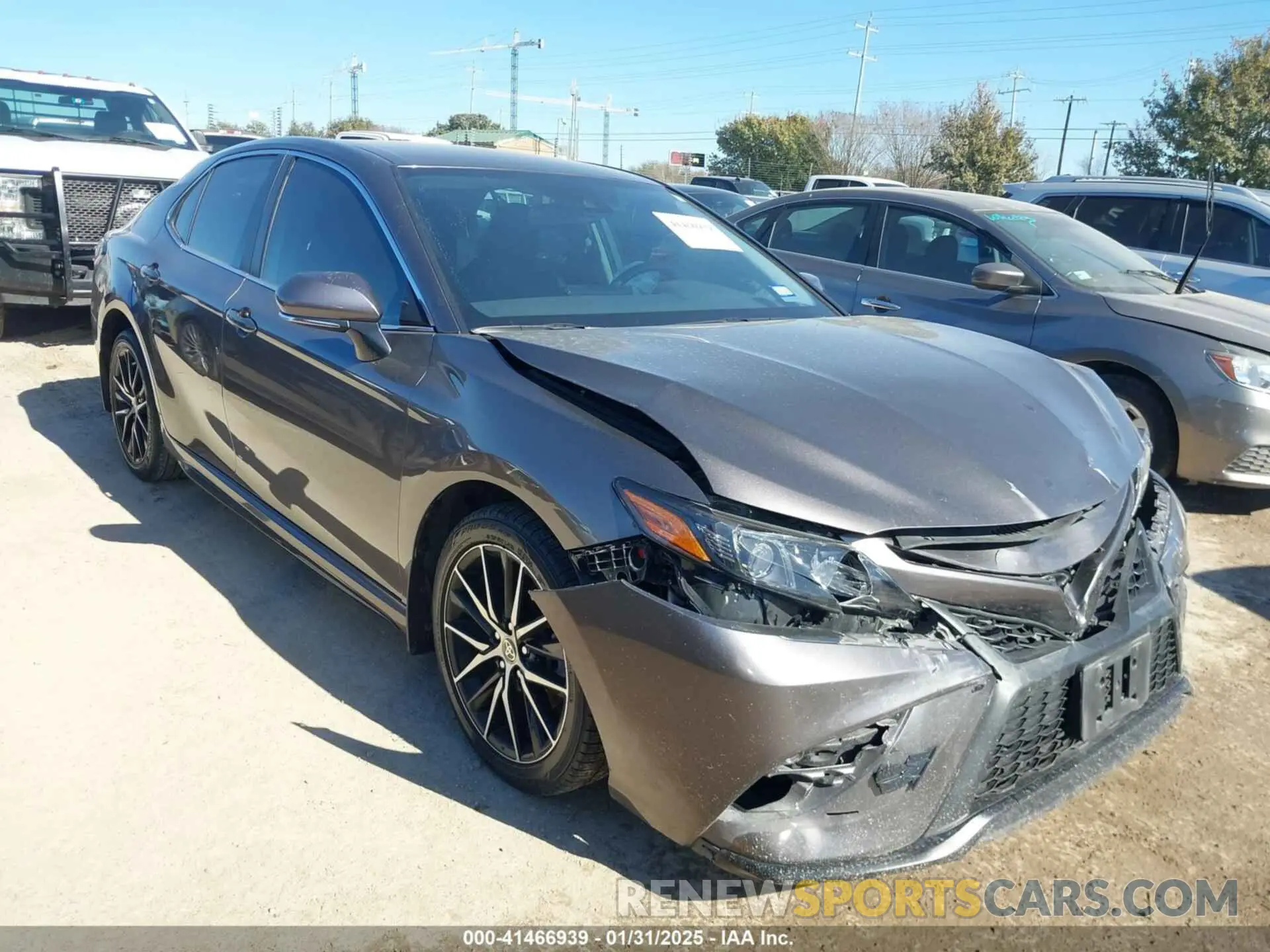 1 Photograph of a damaged car 4T1T11AK8PU782109 TOYOTA CAMRY 2023