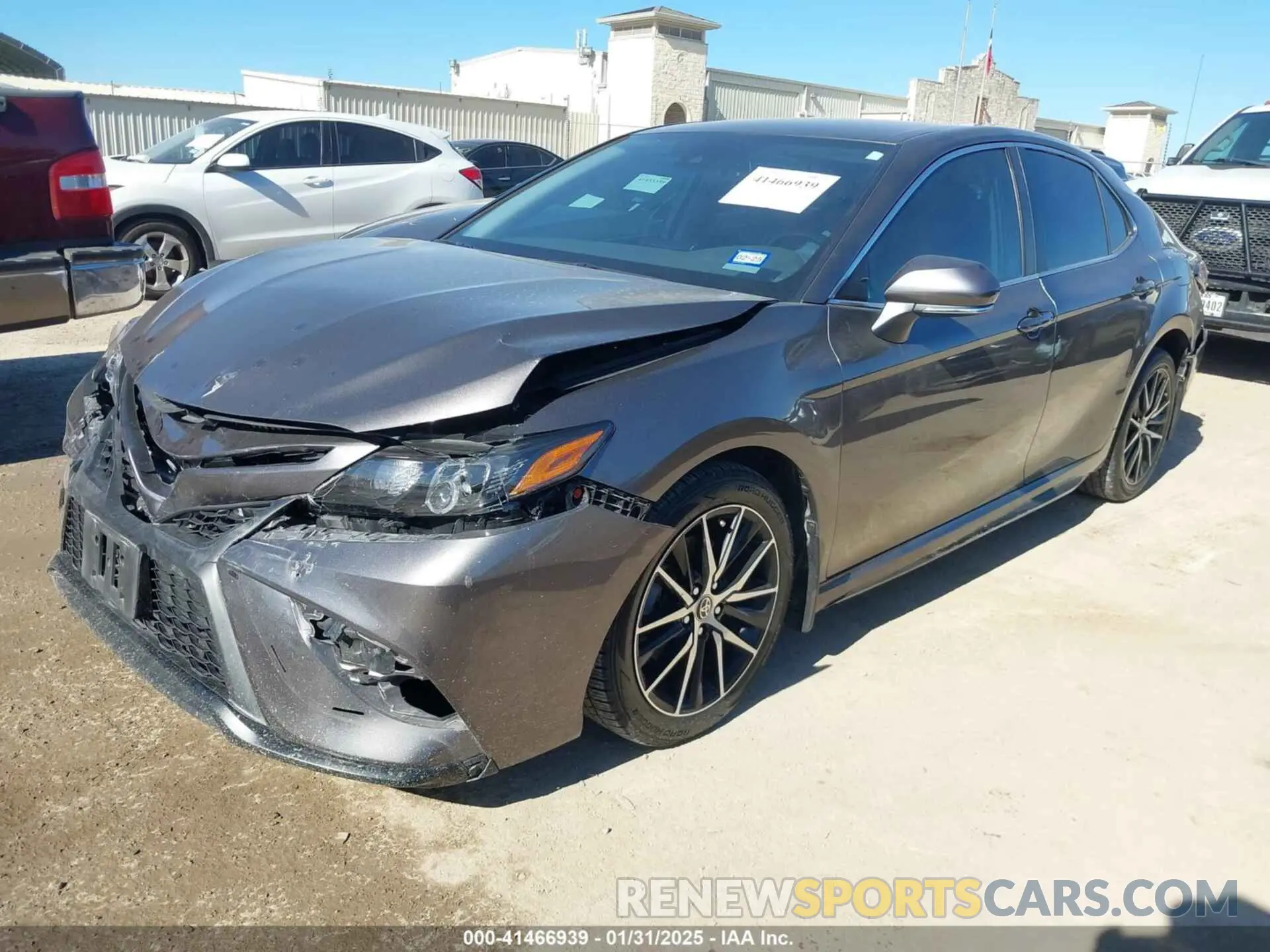 2 Photograph of a damaged car 4T1T11AK8PU782109 TOYOTA CAMRY 2023