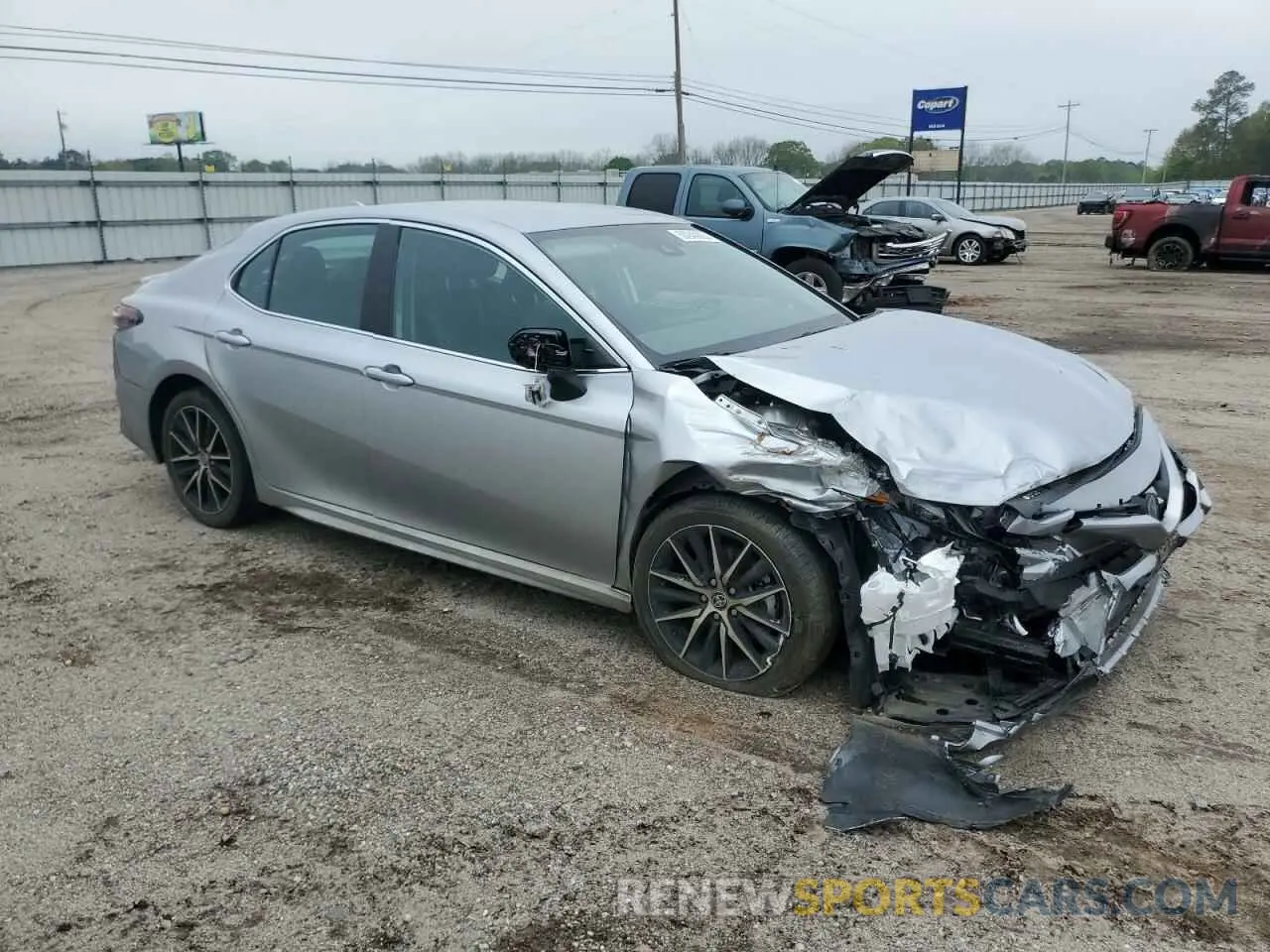 4 Photograph of a damaged car 4T1T11AK8PU838386 TOYOTA CAMRY 2023