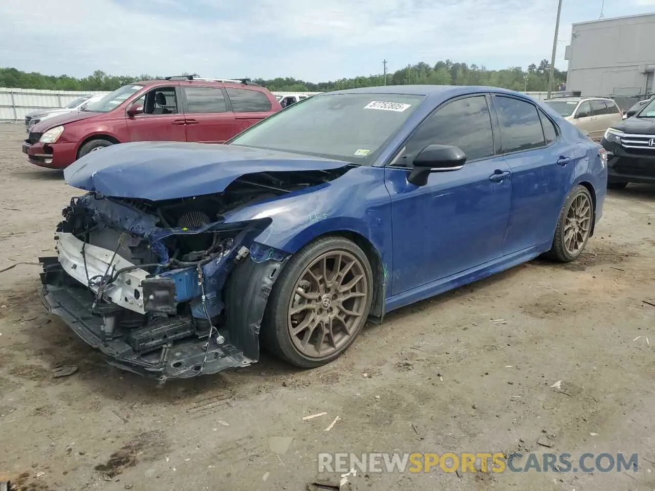 1 Photograph of a damaged car 4T1T11AK9PU165706 TOYOTA CAMRY 2023