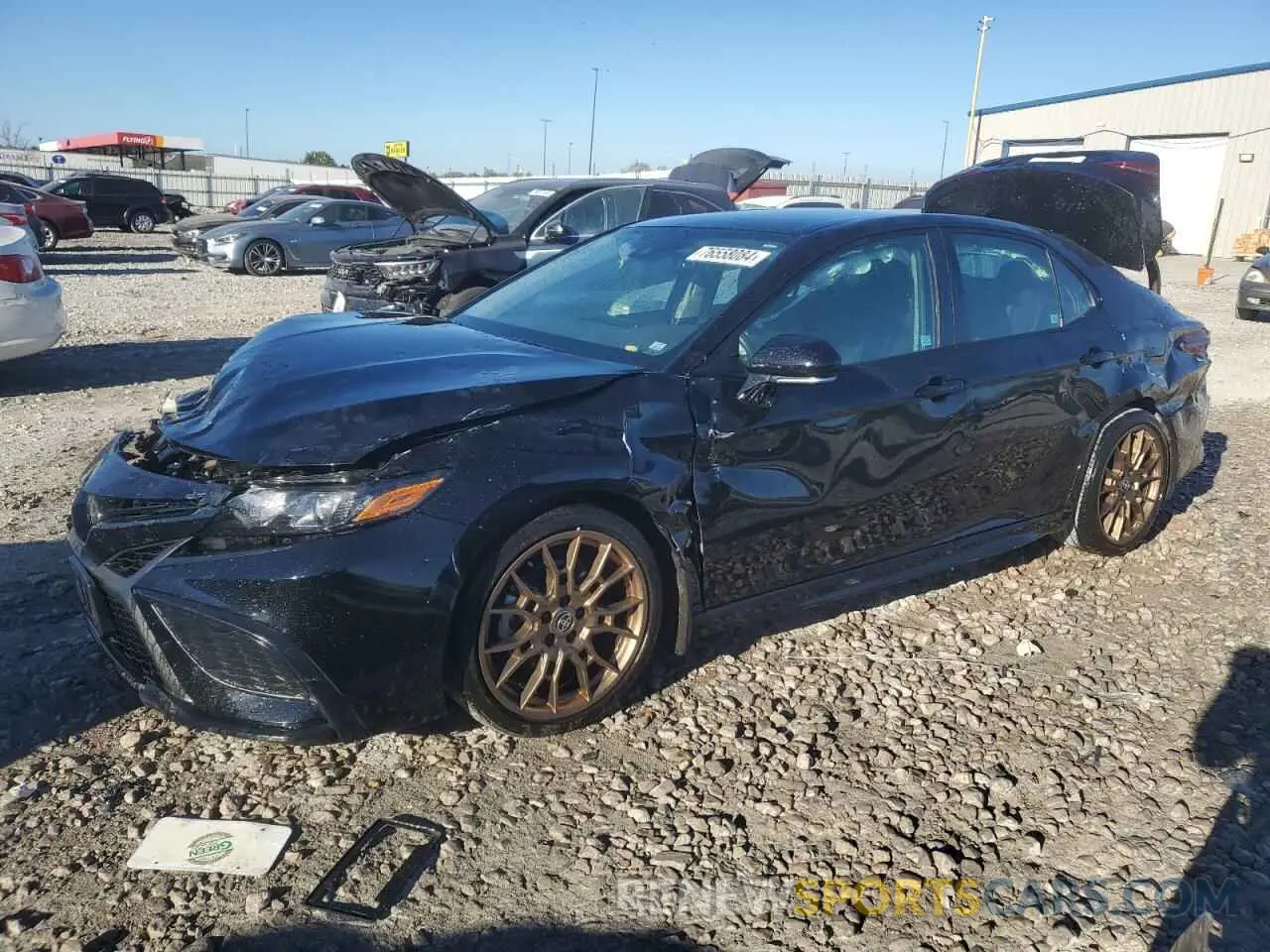 1 Photograph of a damaged car 4T1T11AK9PU180786 TOYOTA CAMRY 2023
