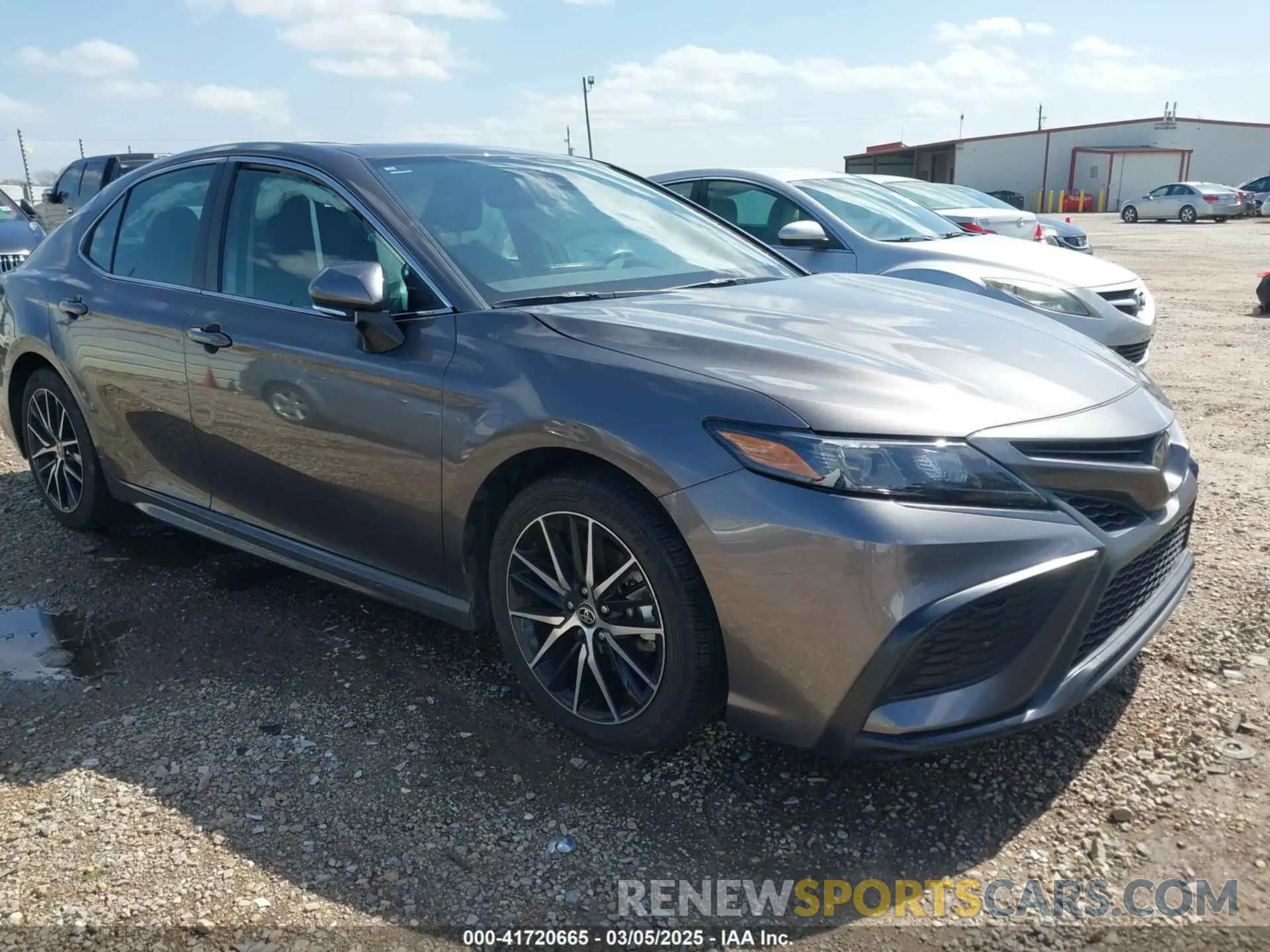 1 Photograph of a damaged car 4T1T11AK9PU790123 TOYOTA CAMRY 2023
