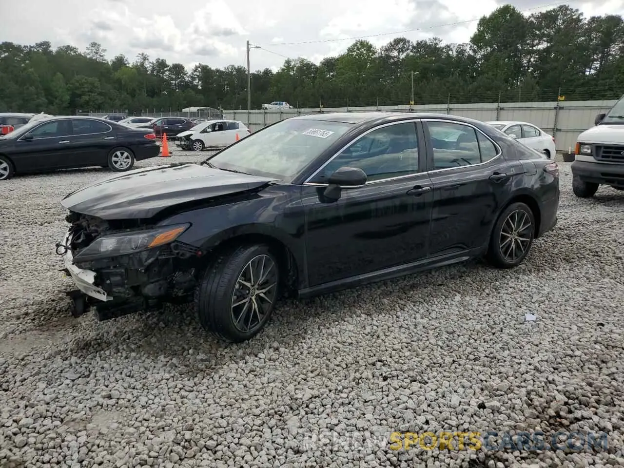 1 Photograph of a damaged car 4T1T11AK9PU811004 TOYOTA CAMRY 2023