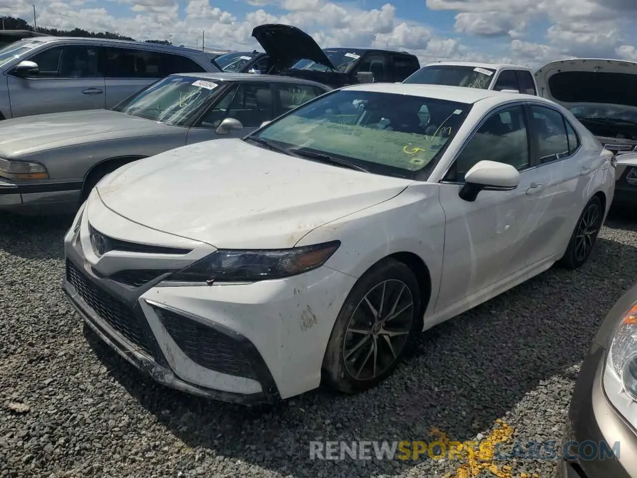 1 Photograph of a damaged car 4T1T11AK9PU832497 TOYOTA CAMRY 2023
