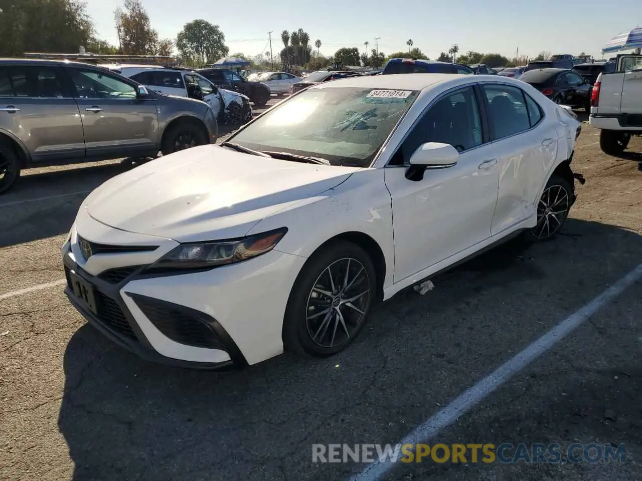 1 Photograph of a damaged car 4T1T11AK9PU836419 TOYOTA CAMRY 2023
