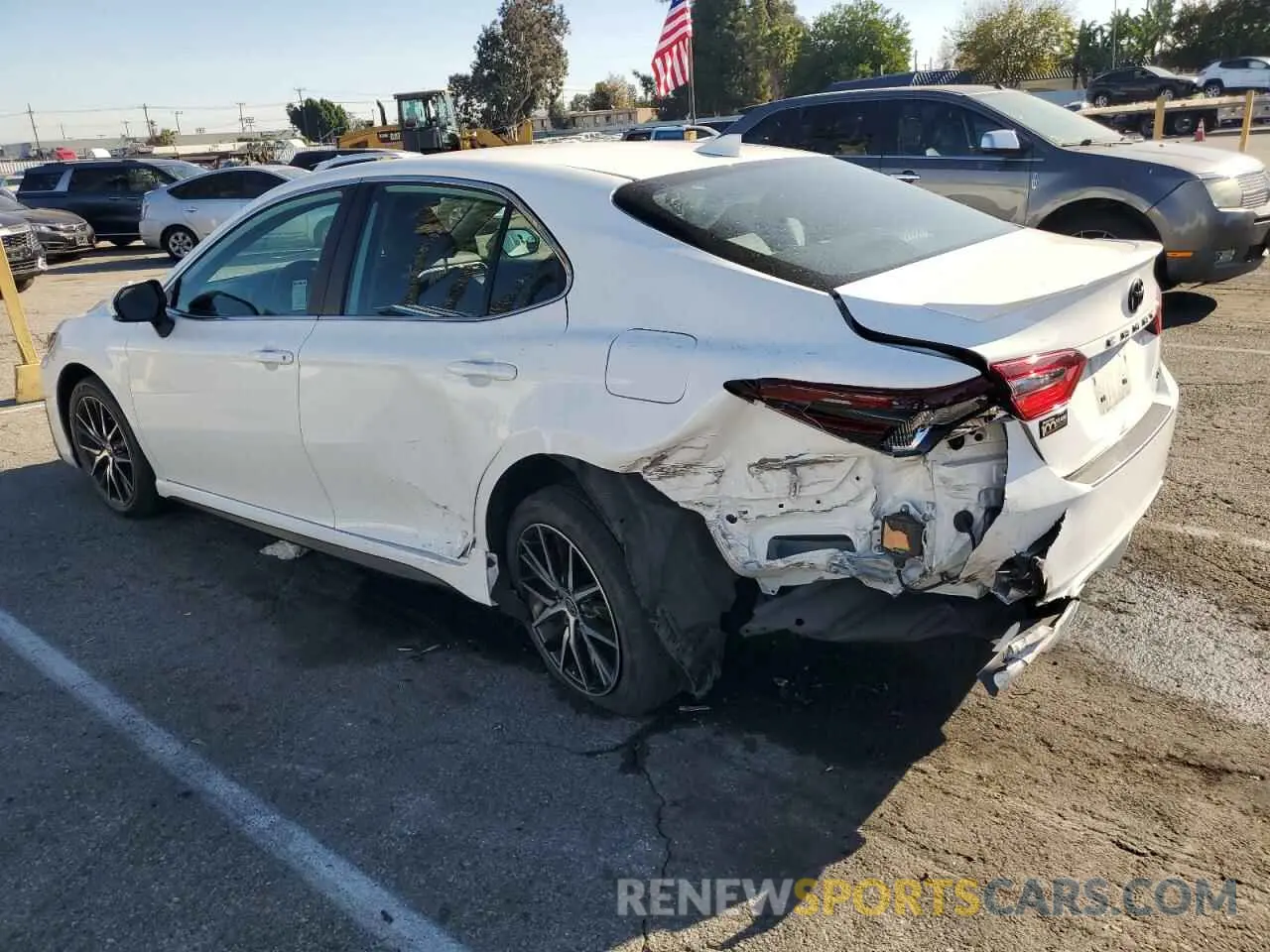 2 Photograph of a damaged car 4T1T11AK9PU836419 TOYOTA CAMRY 2023