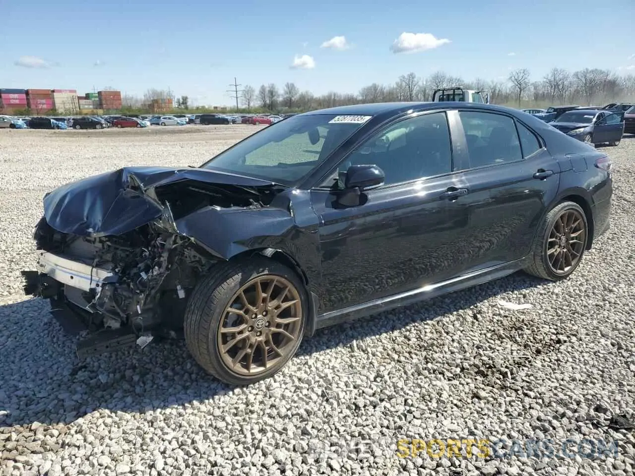 1 Photograph of a damaged car 4T1T11AKXPU108981 TOYOTA CAMRY 2023