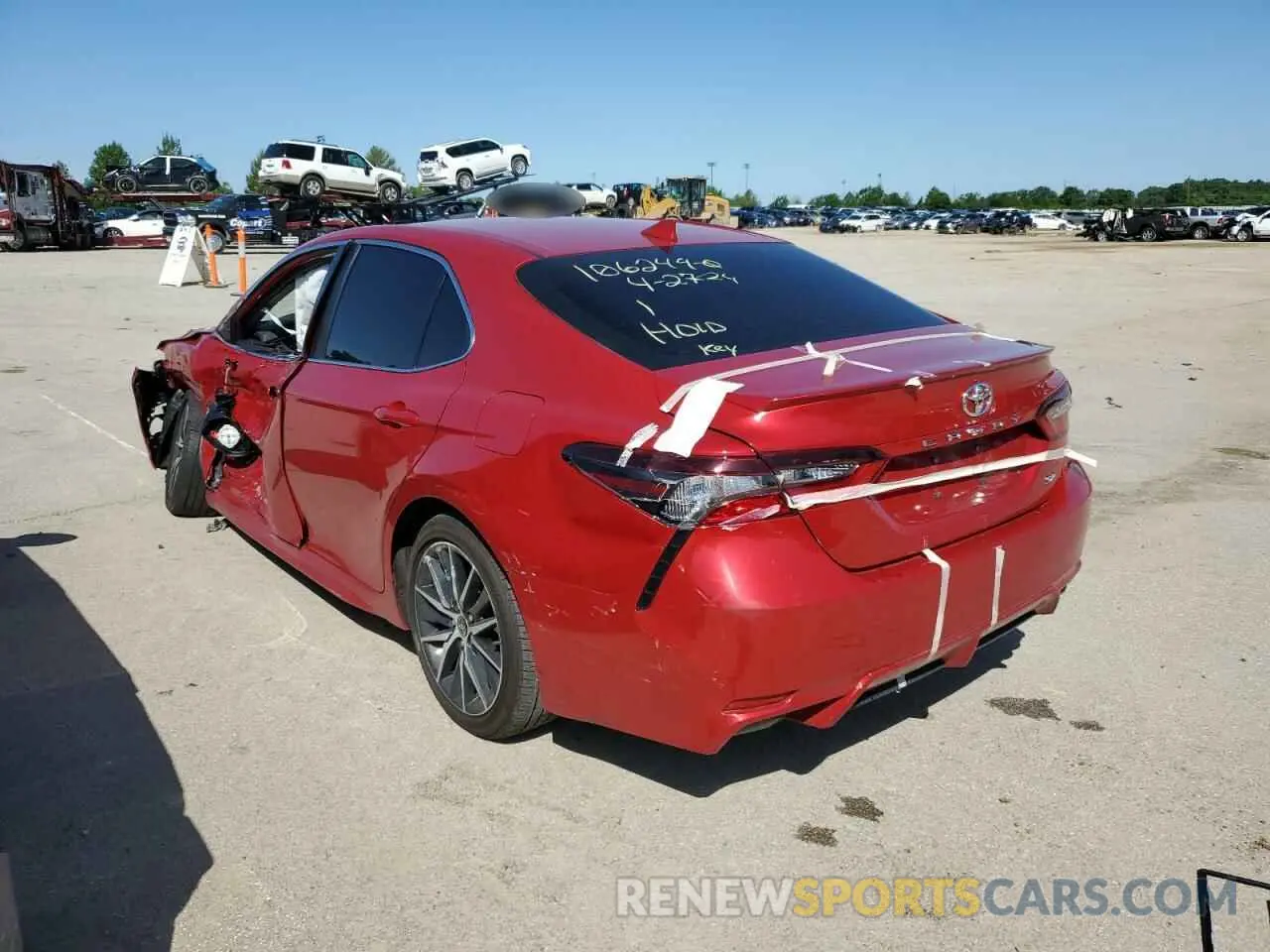 2 Photograph of a damaged car 4T1T11AKXPU120919 TOYOTA CAMRY 2023