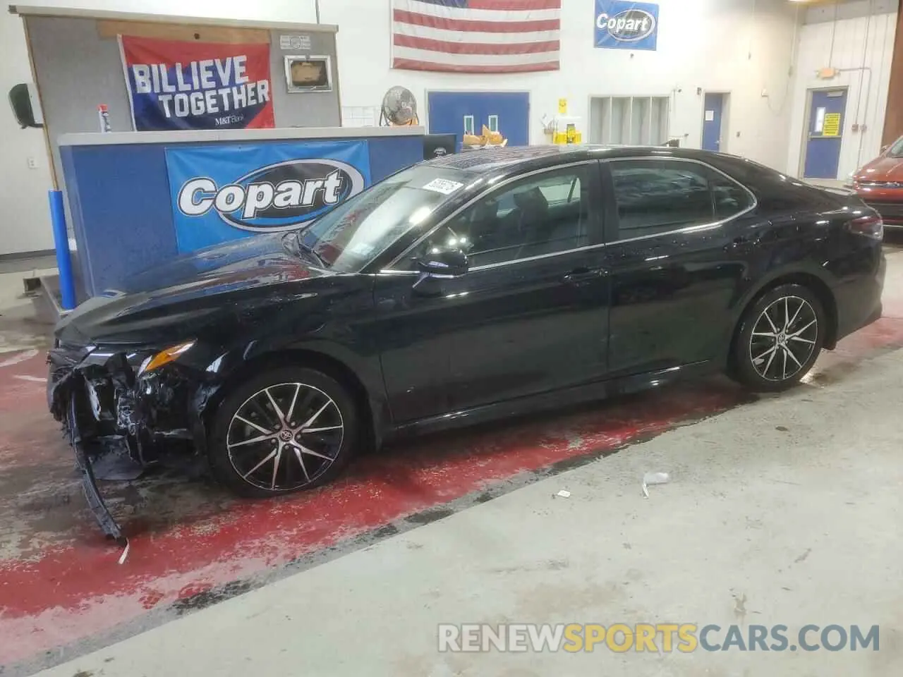 1 Photograph of a damaged car 4T1T11AKXPU747670 TOYOTA CAMRY 2023