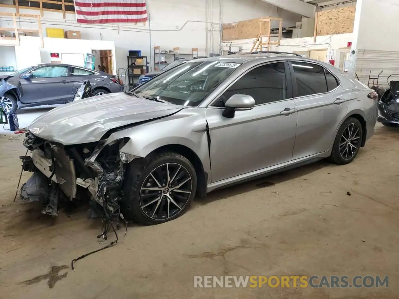 1 Photograph of a damaged car 4T1T11AKXPU773587 TOYOTA CAMRY 2023