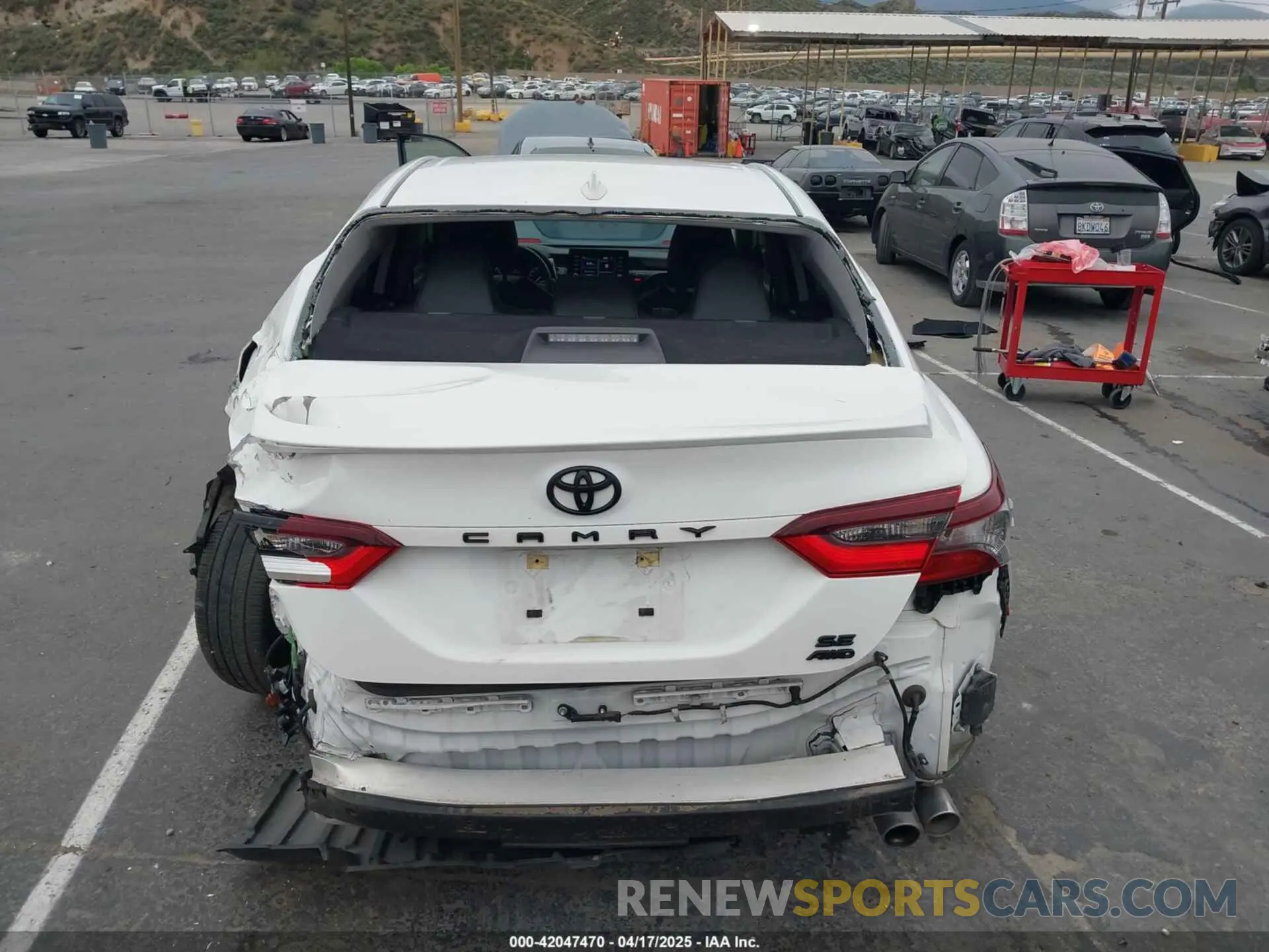 16 Photograph of a damaged car 4T1T11BK1PU077750 TOYOTA CAMRY 2023