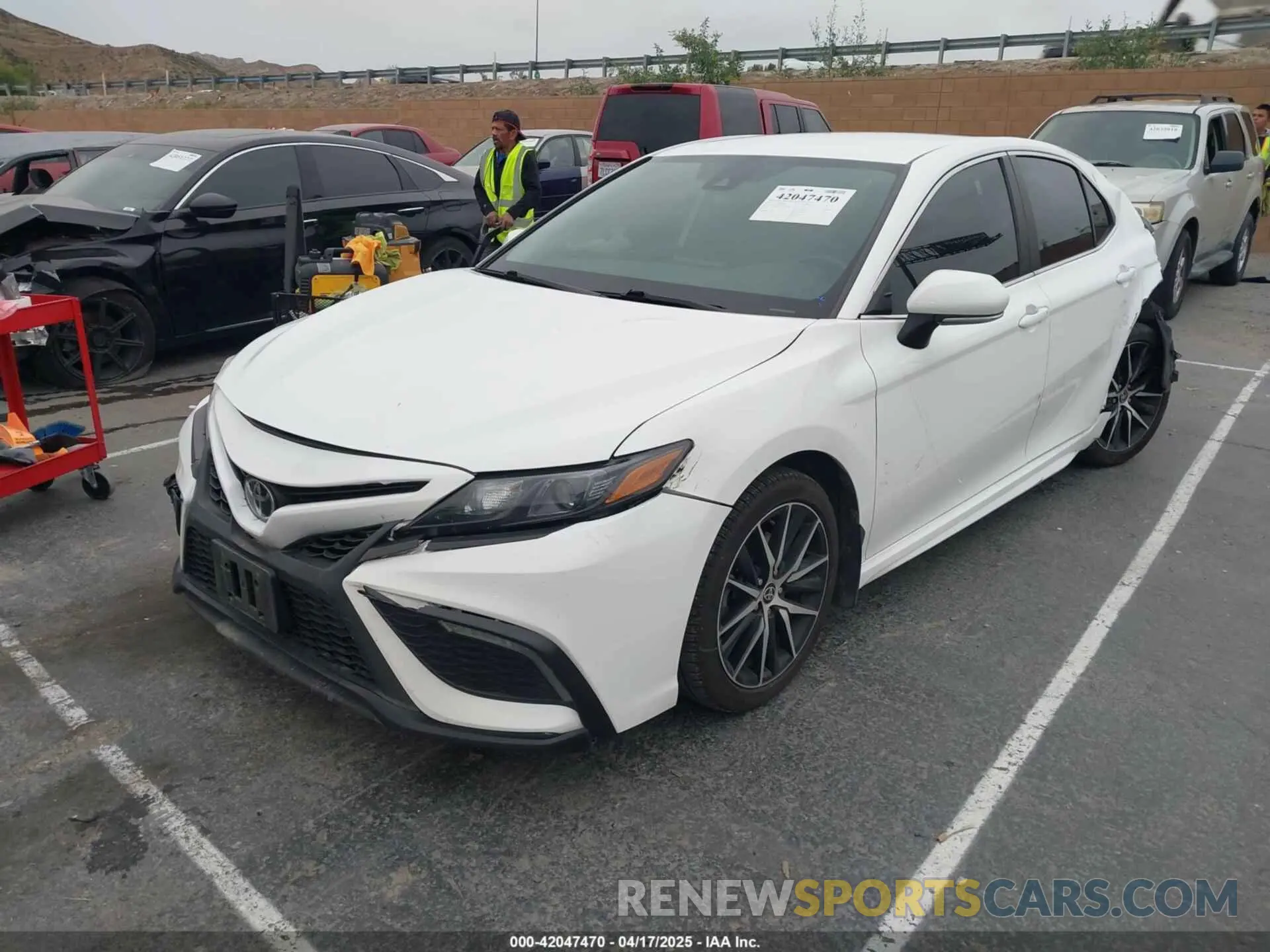 2 Photograph of a damaged car 4T1T11BK1PU077750 TOYOTA CAMRY 2023