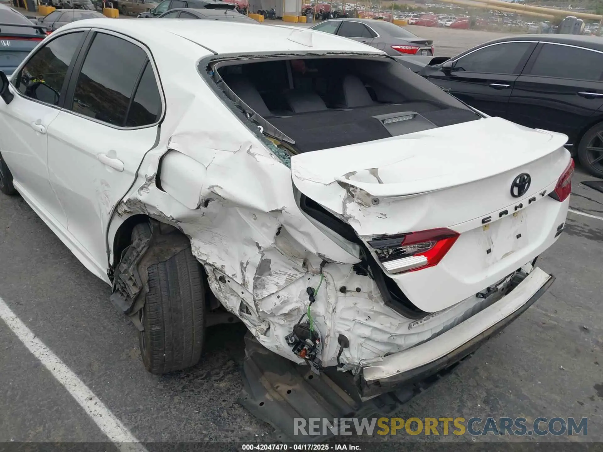 6 Photograph of a damaged car 4T1T11BK1PU077750 TOYOTA CAMRY 2023