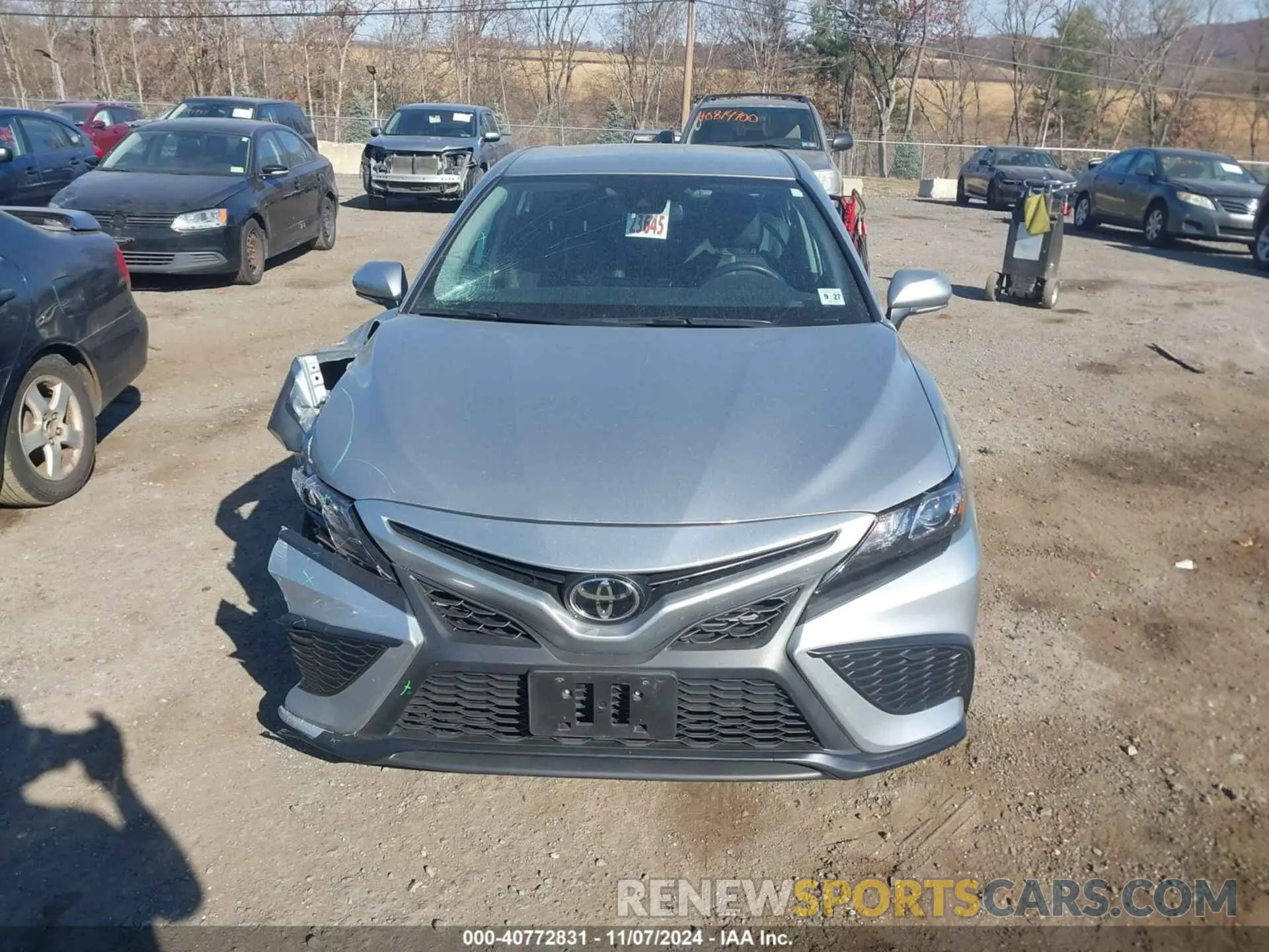 12 Photograph of a damaged car 4T1T11BK4PU075538 TOYOTA CAMRY 2023
