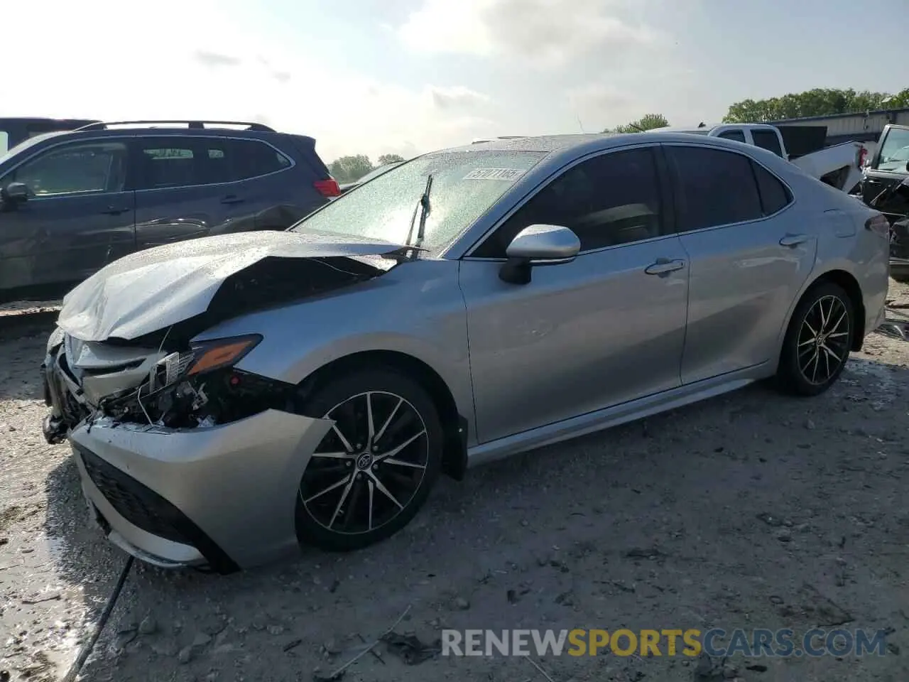1 Photograph of a damaged car 4T1T11BK7PU081169 TOYOTA CAMRY 2023