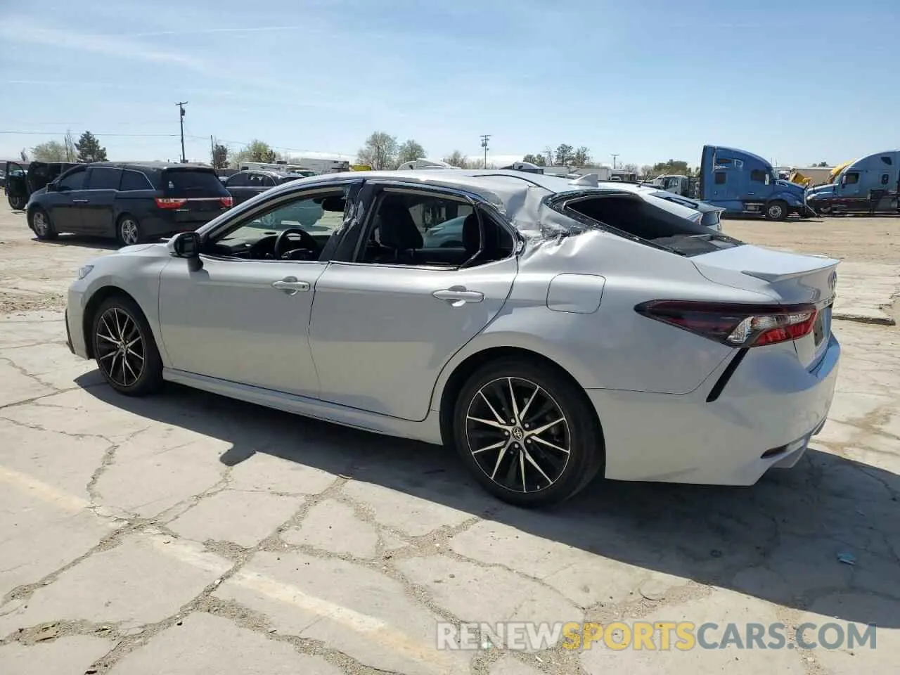 2 Photograph of a damaged car 4T1T11BK8PU095940 TOYOTA CAMRY 2023