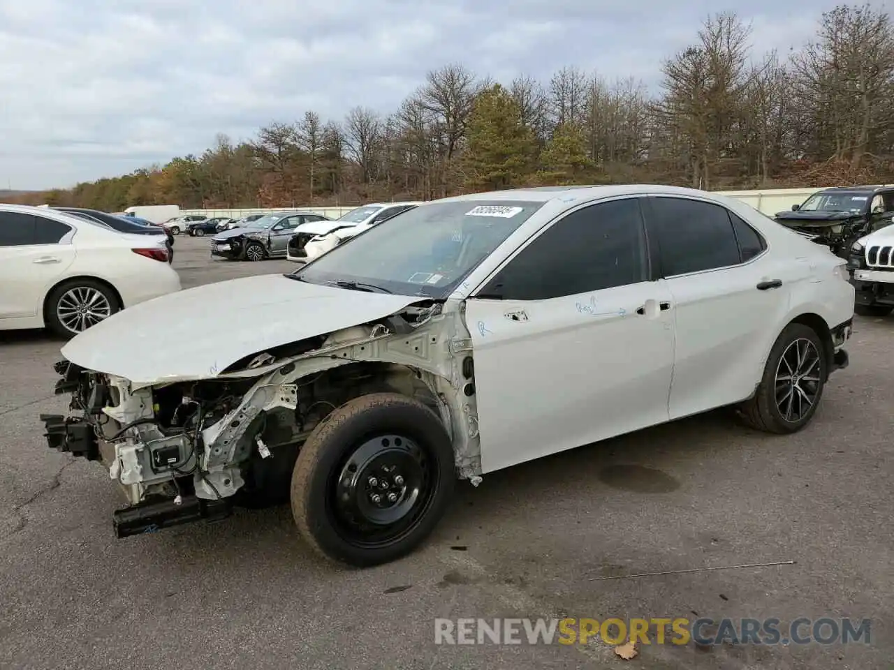 1 Photograph of a damaged car 4T1T11BK9PU080282 TOYOTA CAMRY 2023