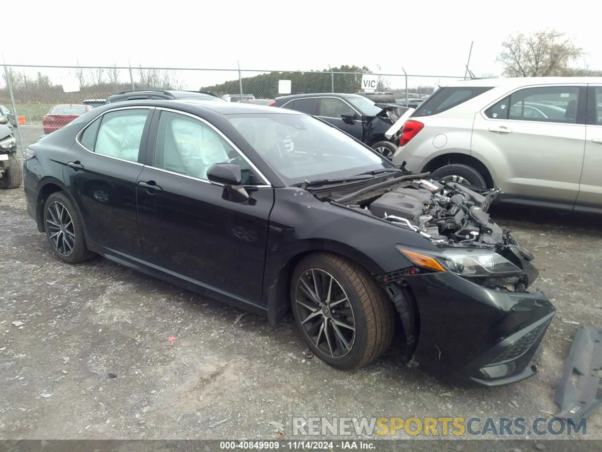 1 Photograph of a damaged car 4T1T11BK9PU081092 TOYOTA CAMRY 2023