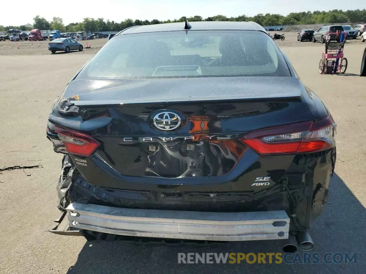 6 Photograph of a damaged car 4T1T11BK9PU091816 TOYOTA CAMRY 2023
