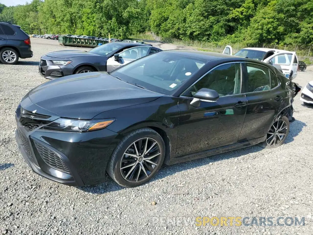 1 Photograph of a damaged car 4T1T11BK9PU097986 TOYOTA CAMRY 2023