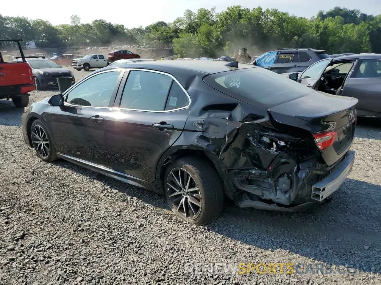 2 Photograph of a damaged car 4T1T11BK9PU097986 TOYOTA CAMRY 2023