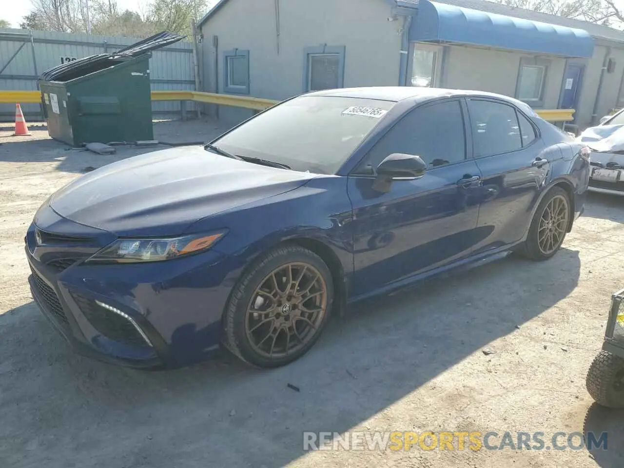 1 Photograph of a damaged car 4T1T11BKXPU102886 TOYOTA CAMRY 2023