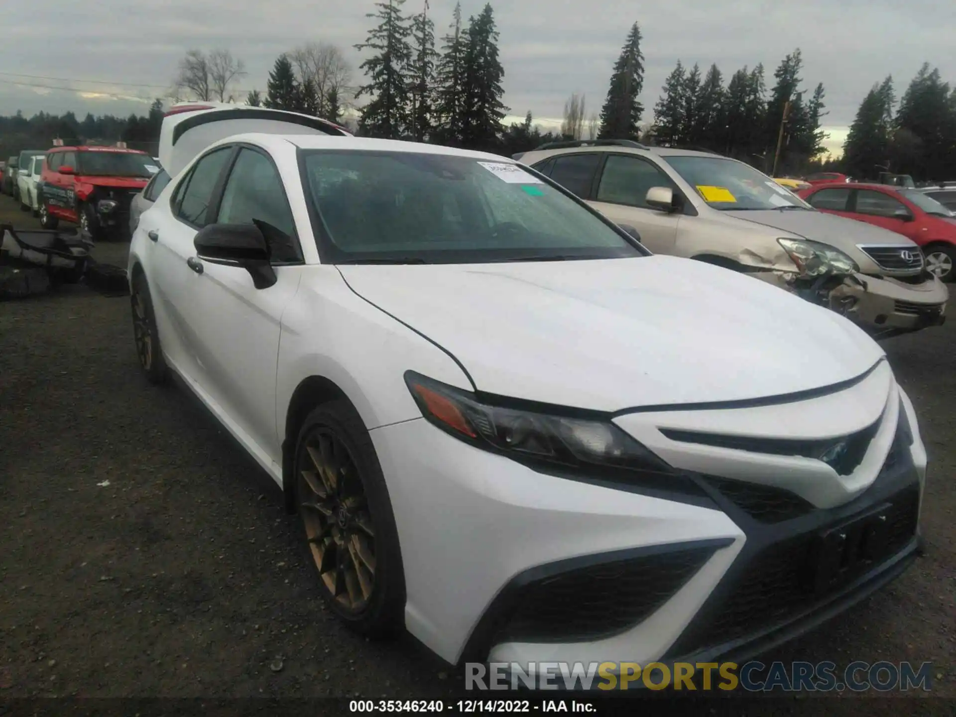 1 Photograph of a damaged car 4T1T31AK7PU046353 TOYOTA CAMRY 2023