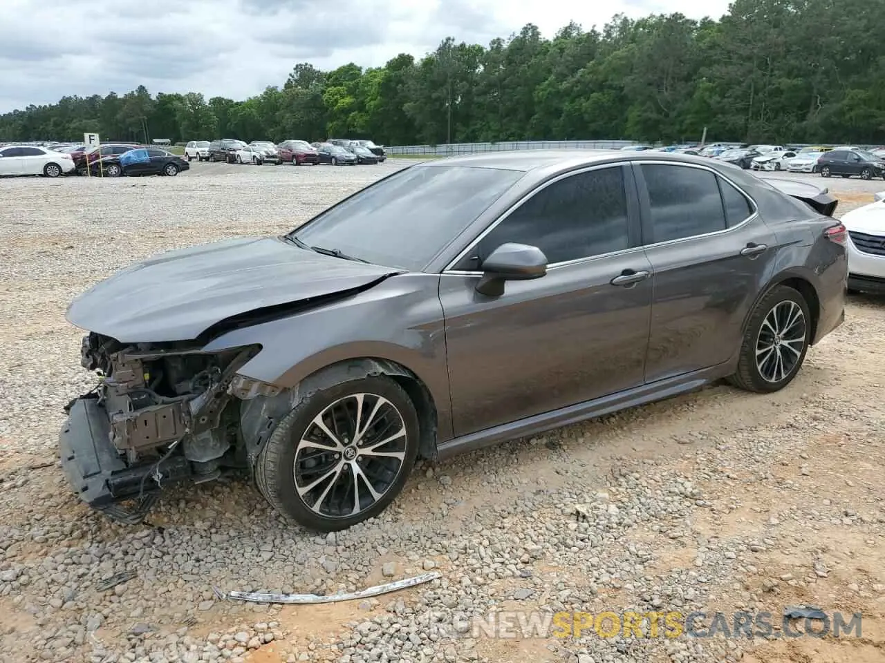 1 Photograph of a damaged car 4T1B11HKXKU235384 TOYOTA CAMRY 2024
