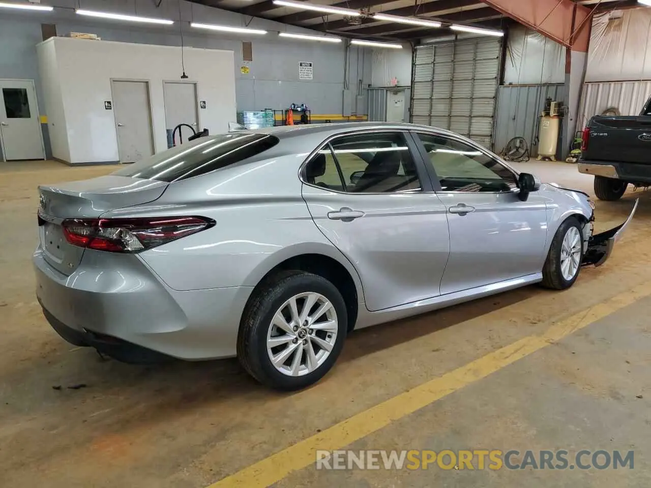 3 Photograph of a damaged car 4T1C11AK0RU209479 TOYOTA CAMRY 2024