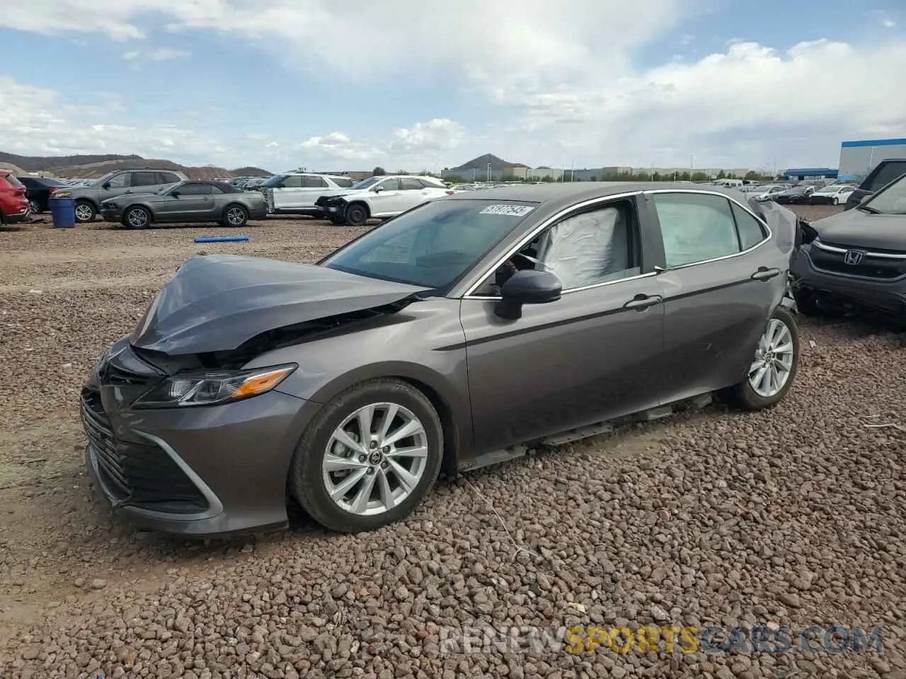 1 Photograph of a damaged car 4T1C11AK0RU860126 TOYOTA CAMRY 2024