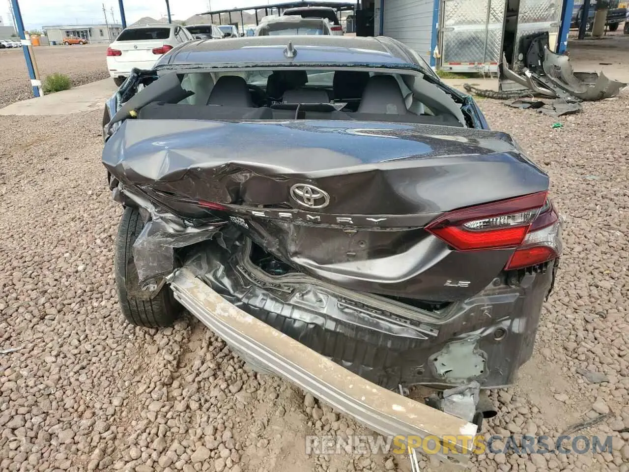 6 Photograph of a damaged car 4T1C11AK0RU860126 TOYOTA CAMRY 2024