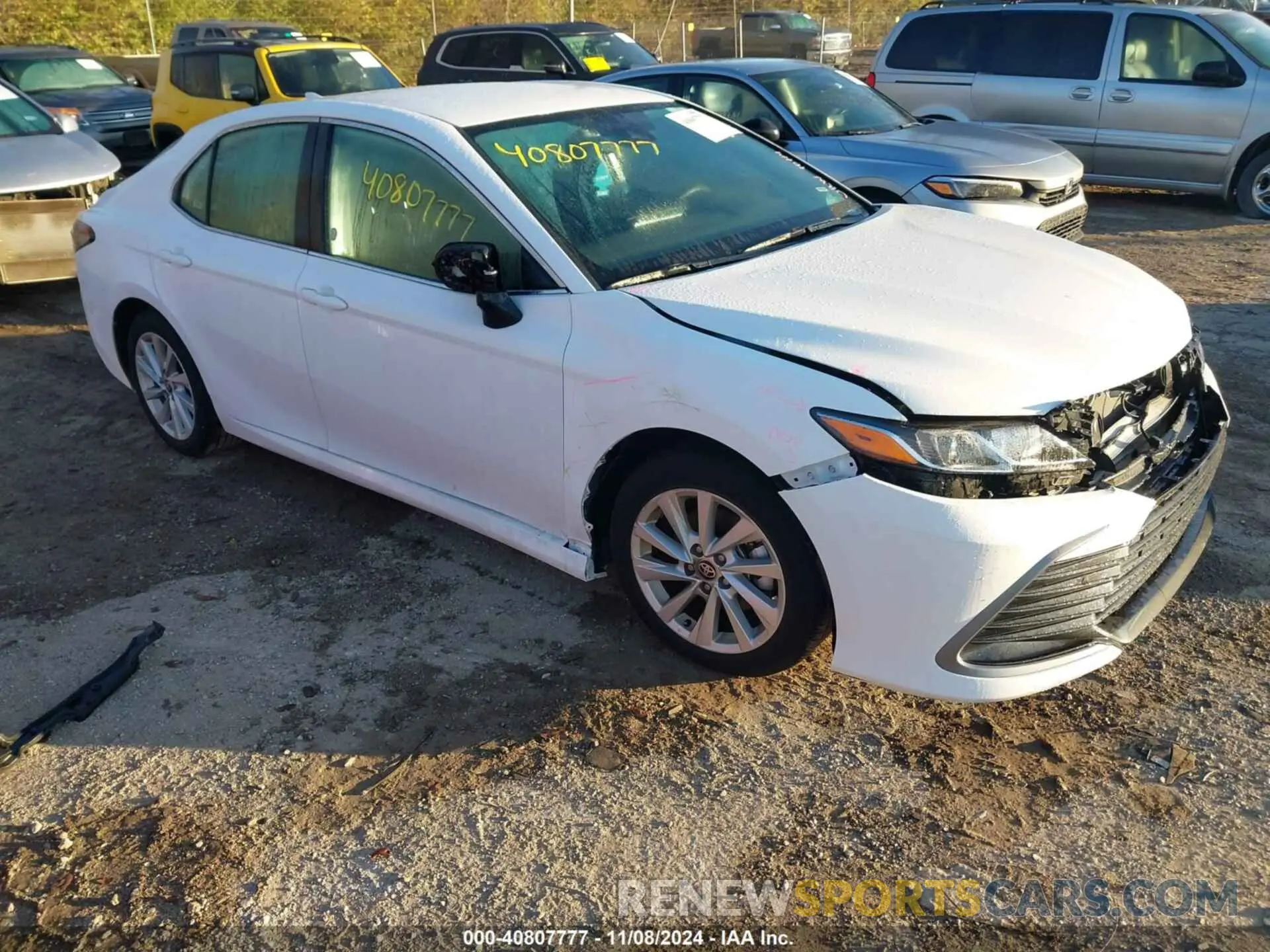1 Photograph of a damaged car 4T1C11AK0RU883356 TOYOTA CAMRY 2024