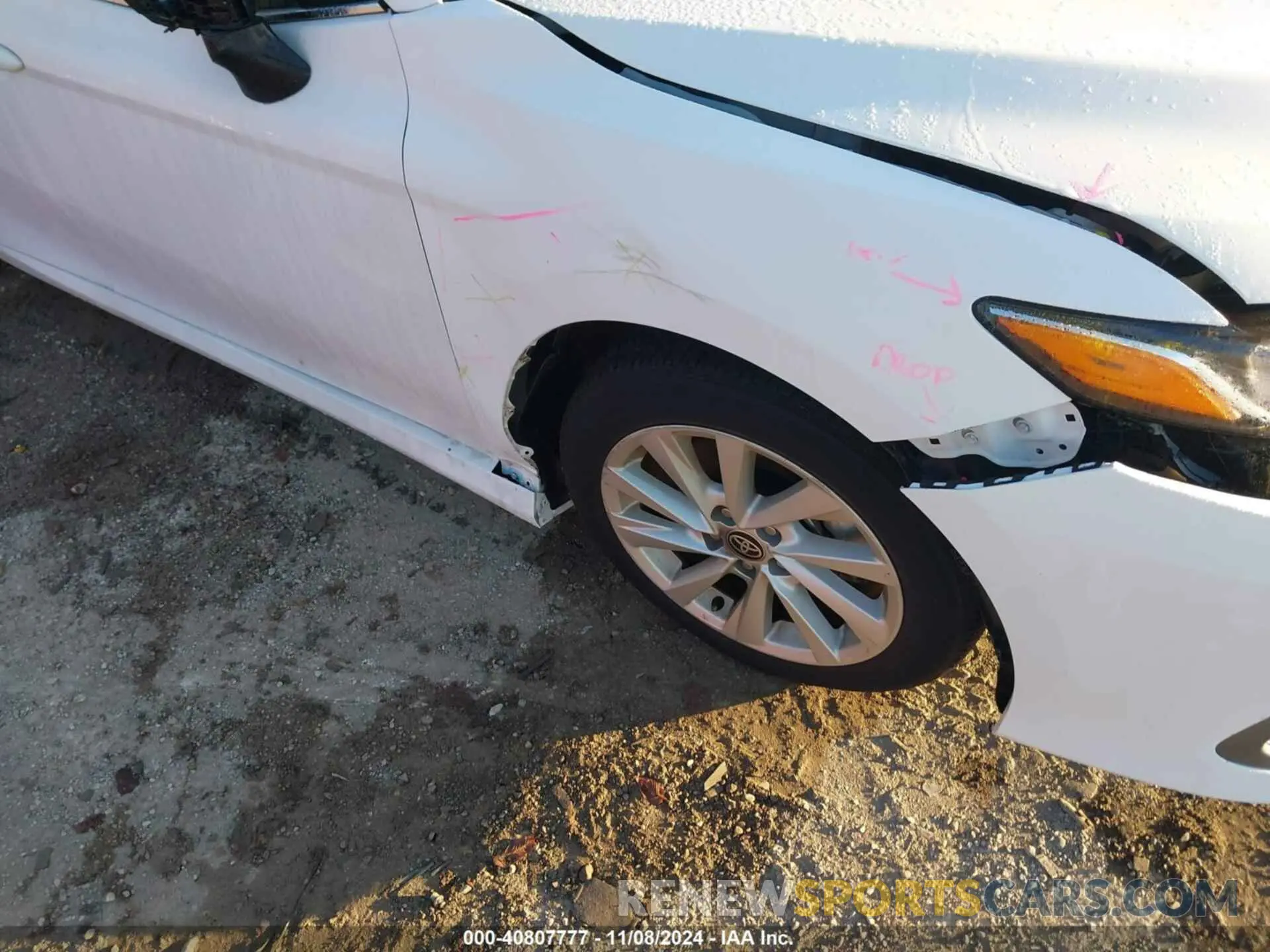 19 Photograph of a damaged car 4T1C11AK0RU883356 TOYOTA CAMRY 2024