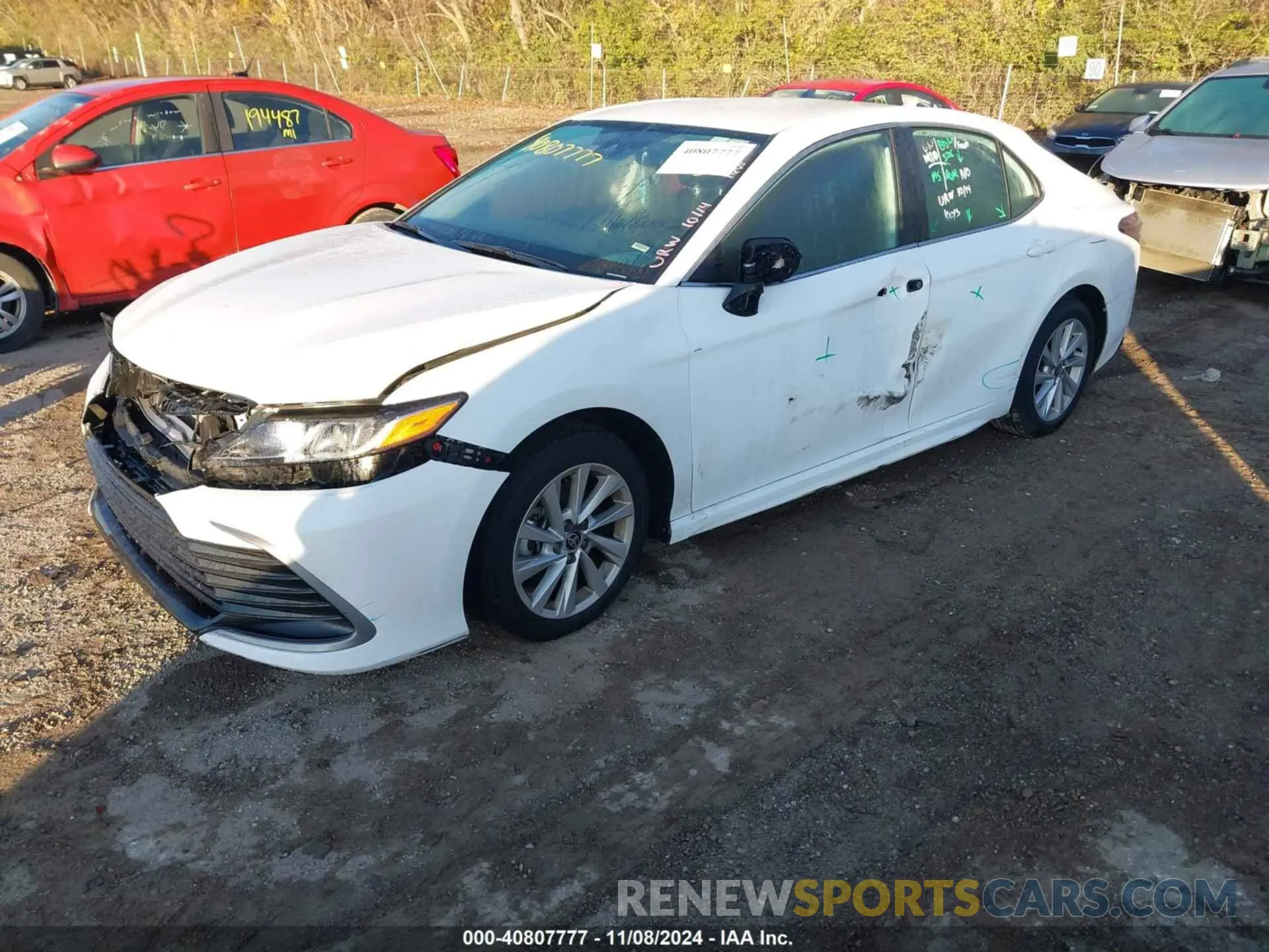 2 Photograph of a damaged car 4T1C11AK0RU883356 TOYOTA CAMRY 2024