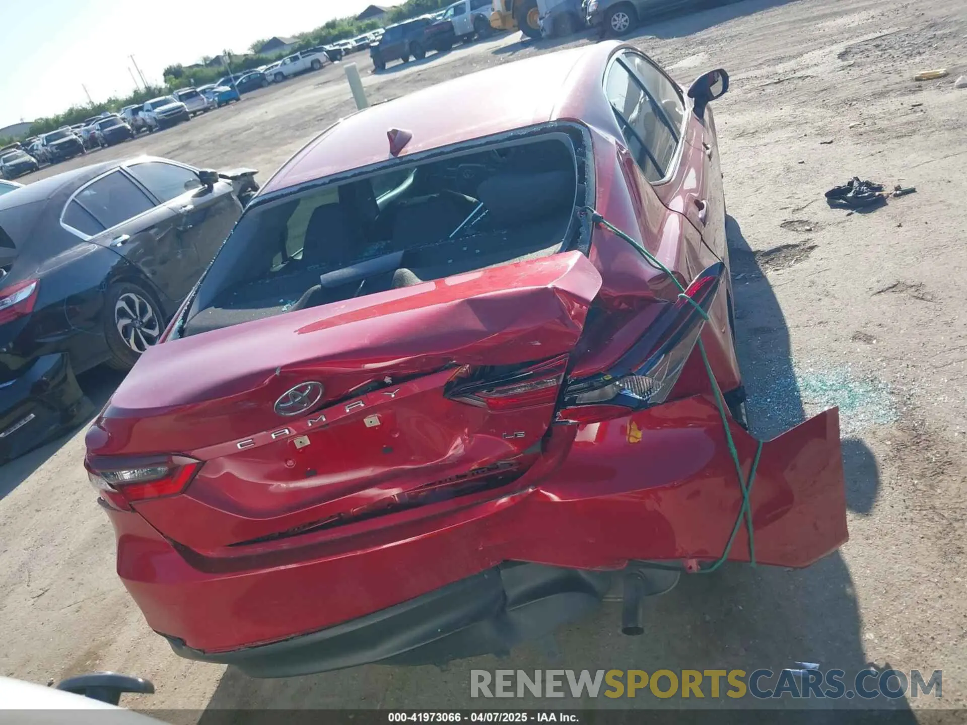 16 Photograph of a damaged car 4T1C11AK1RU207305 TOYOTA CAMRY 2024