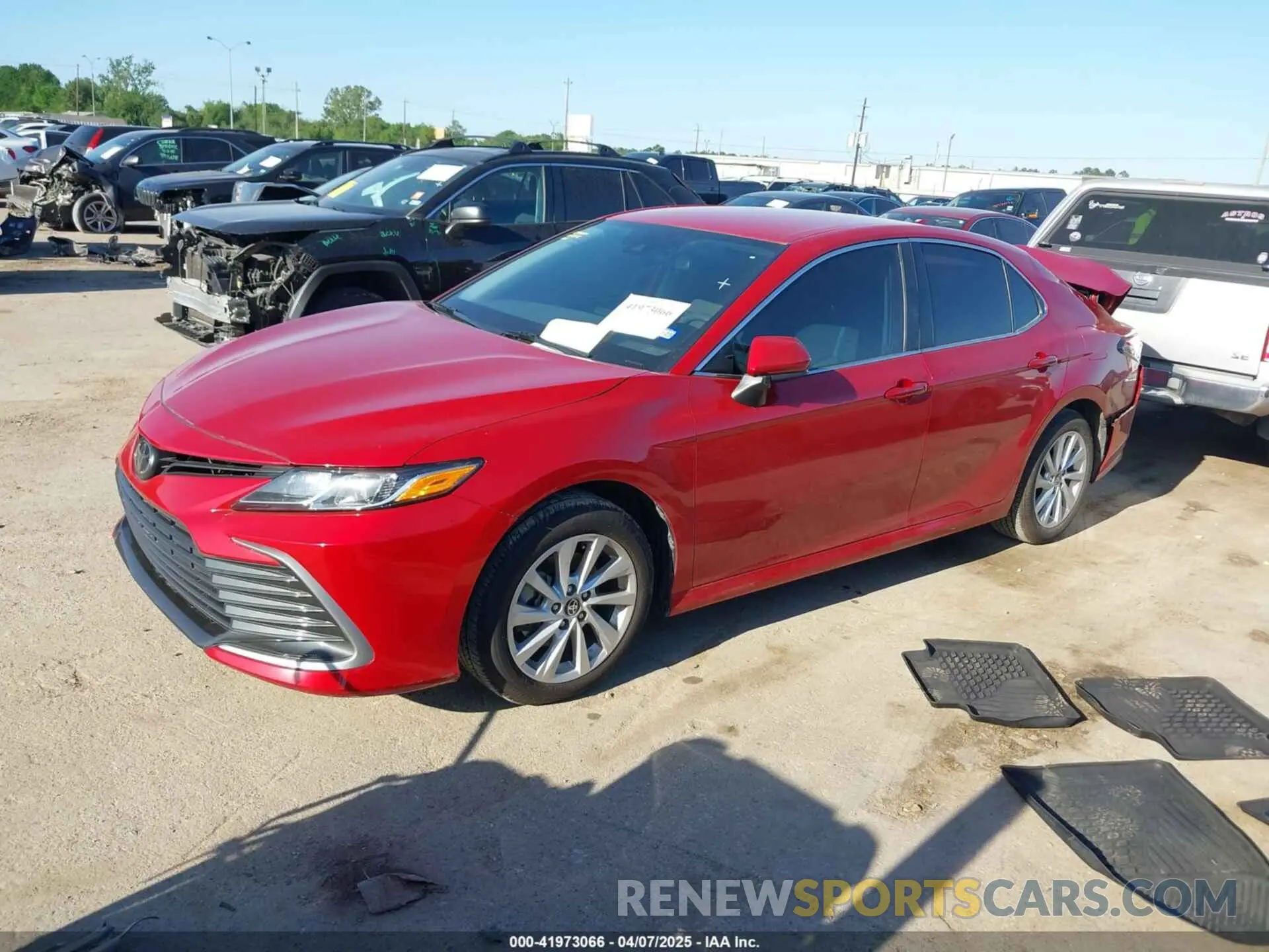 2 Photograph of a damaged car 4T1C11AK1RU207305 TOYOTA CAMRY 2024