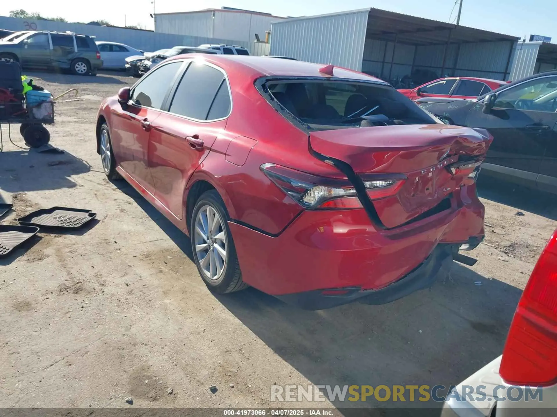 3 Photograph of a damaged car 4T1C11AK1RU207305 TOYOTA CAMRY 2024