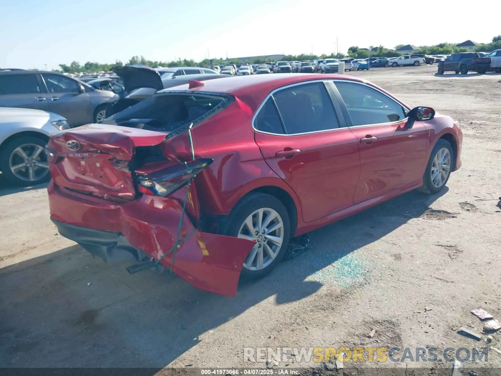 4 Photograph of a damaged car 4T1C11AK1RU207305 TOYOTA CAMRY 2024