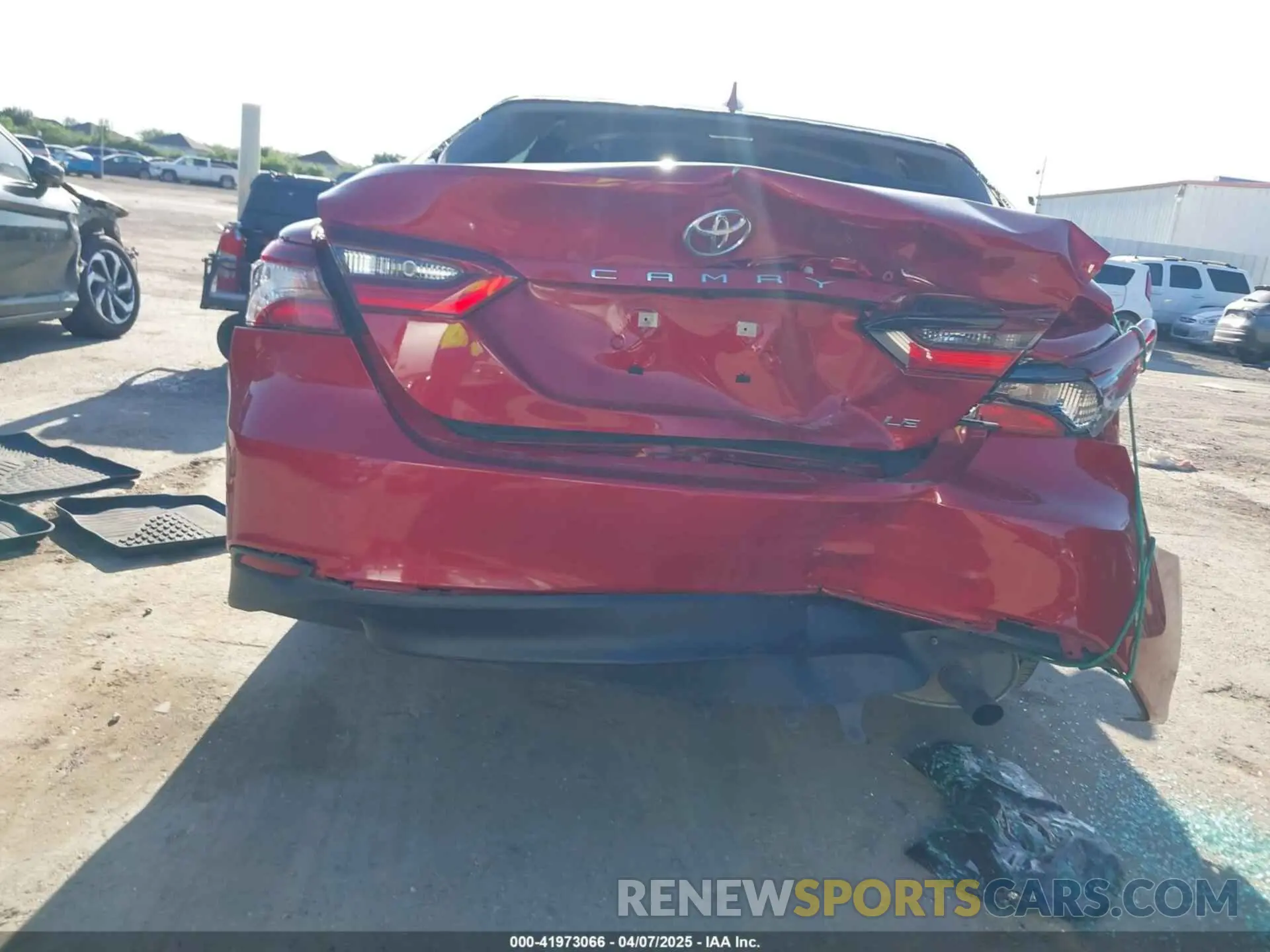 6 Photograph of a damaged car 4T1C11AK1RU207305 TOYOTA CAMRY 2024