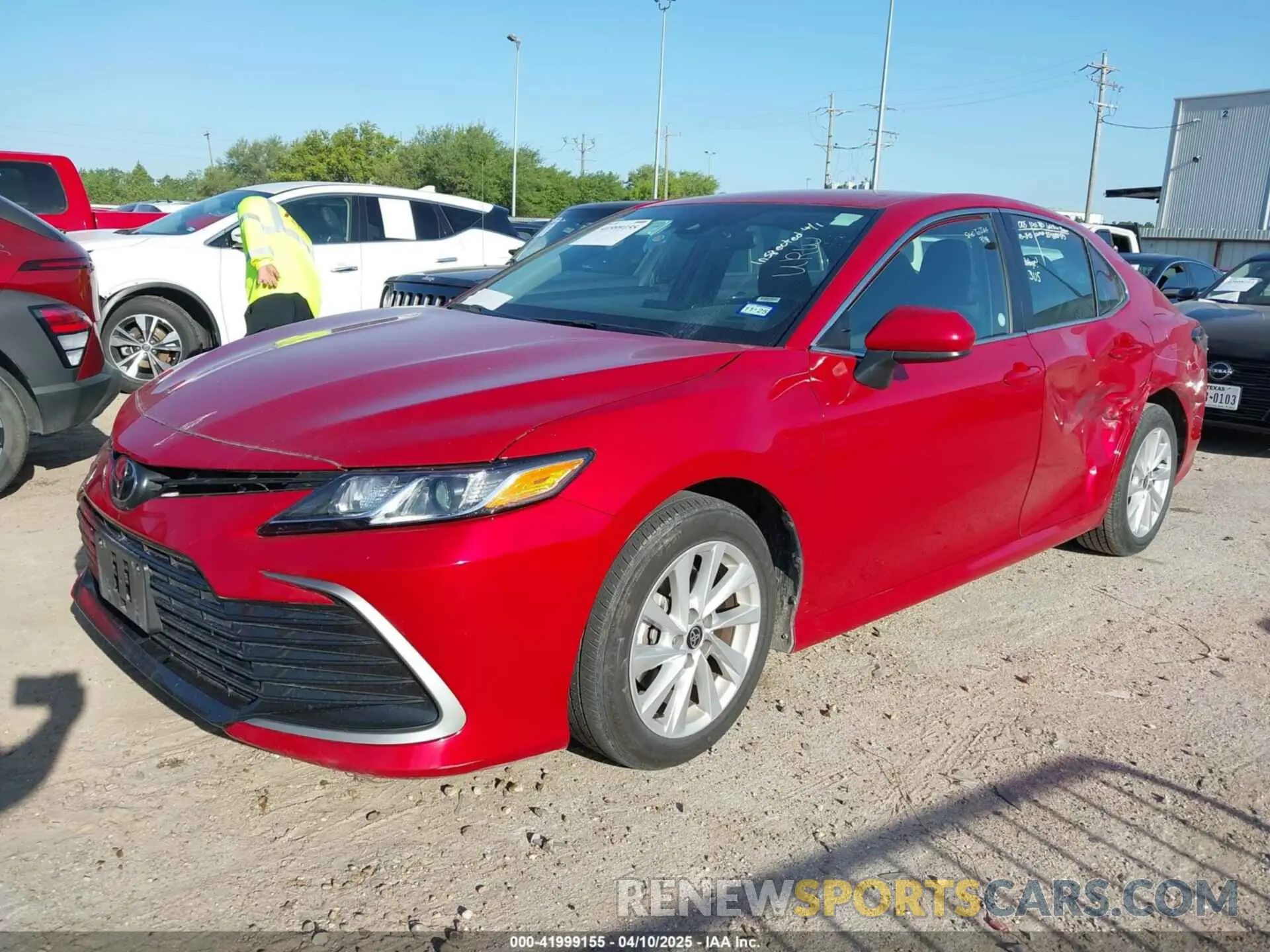 2 Photograph of a damaged car 4T1C11AK1RU221379 TOYOTA CAMRY 2024