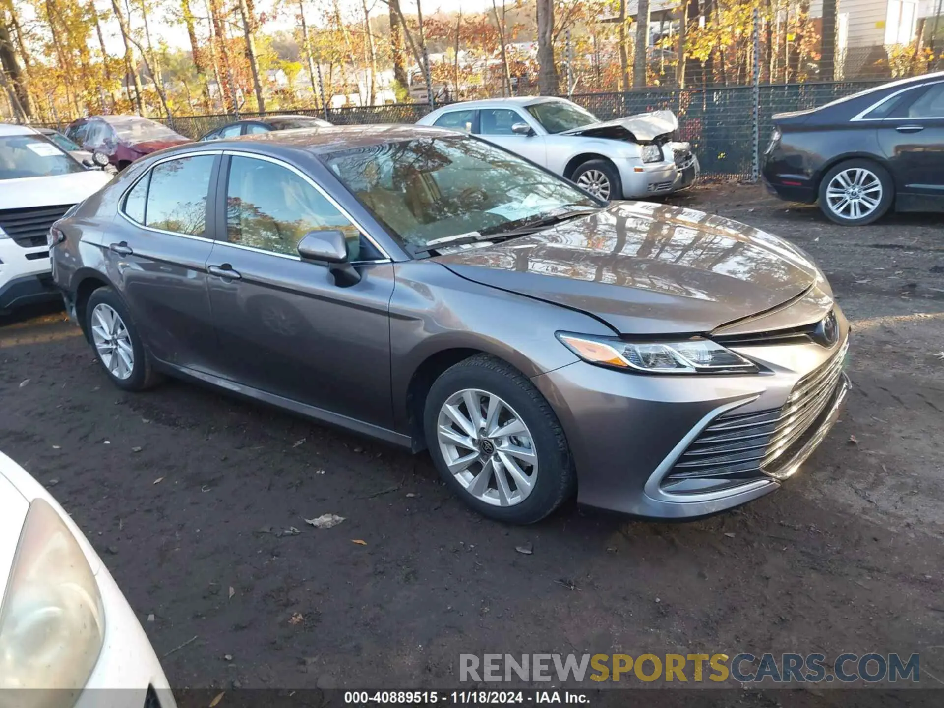 1 Photograph of a damaged car 4T1C11AK1RU881485 TOYOTA CAMRY 2024