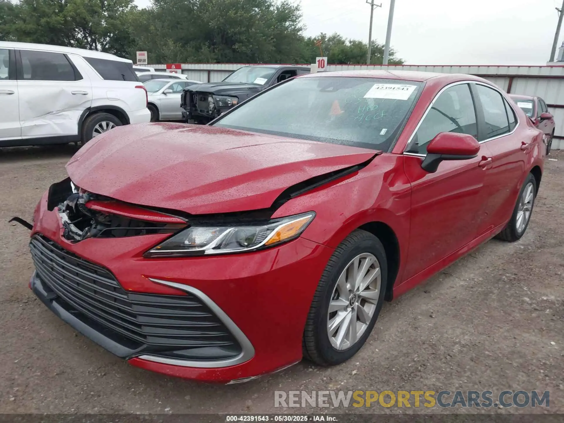 2 Photograph of a damaged car 4T1C11AK2RU189218 TOYOTA CAMRY 2024